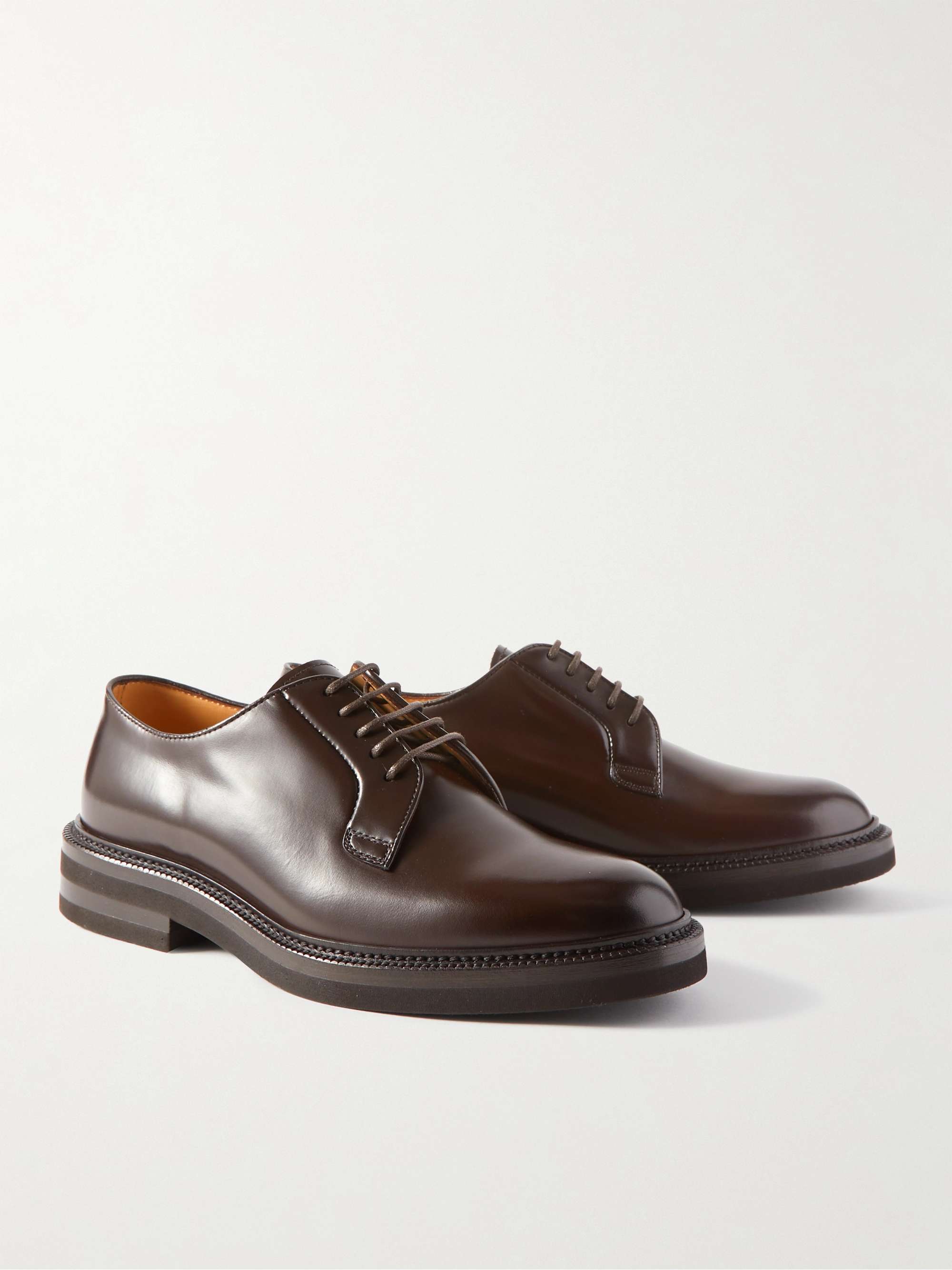 BRUNELLO CUCINELLI Leather Derby Shoes