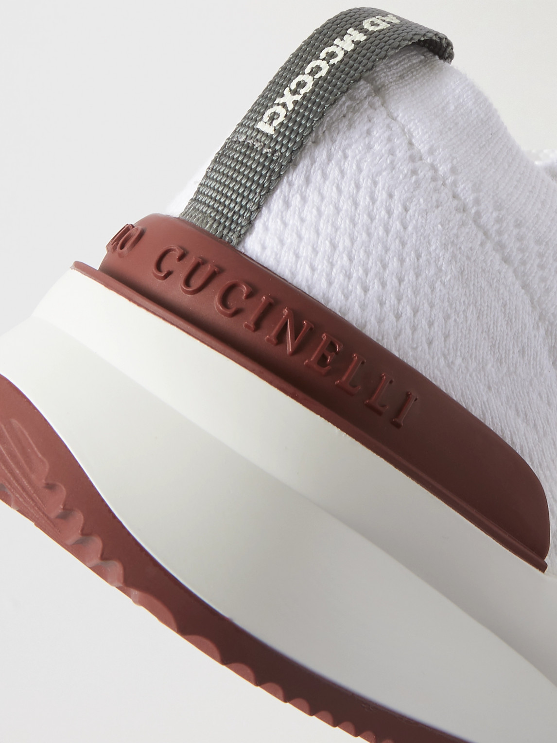 Brunello Cucinelli Leather Low-top Sneakers In White