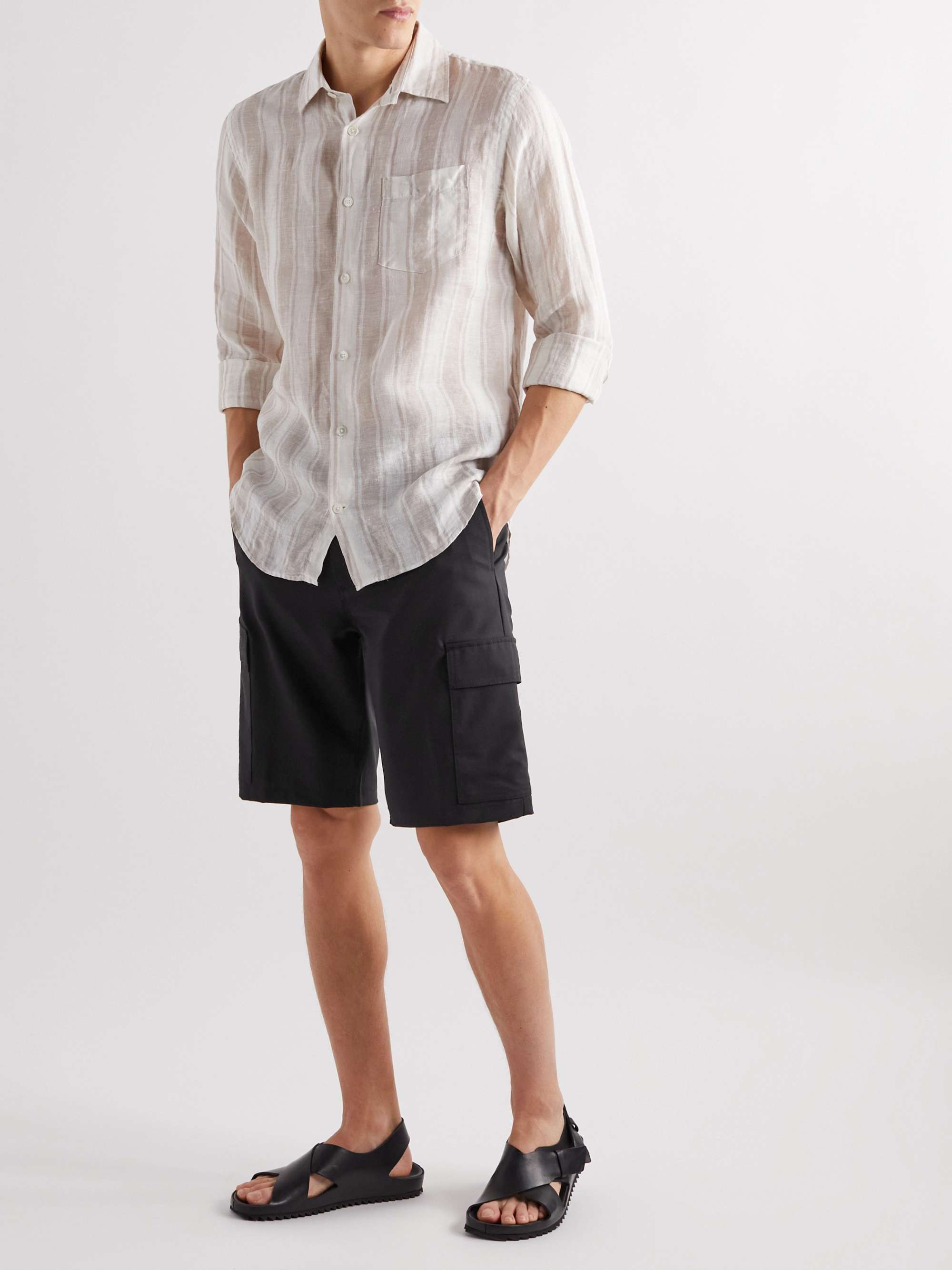 NN07 Armie Straight-Leg Recycled Woven Cargo Shorts