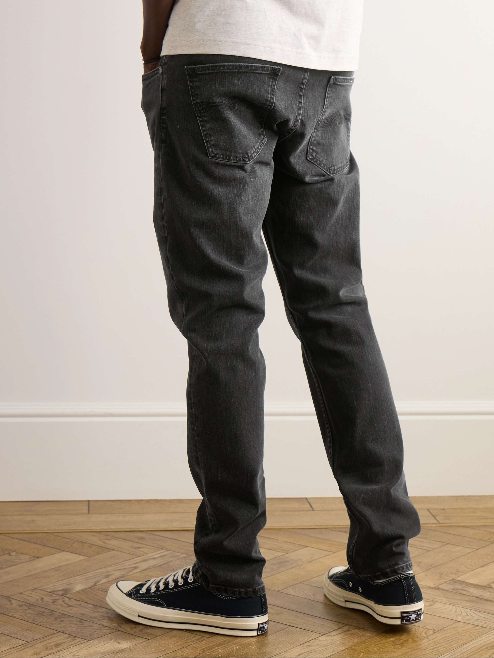 NUDIE JEANS Slim-Fit Stretch-Cotton Jeans