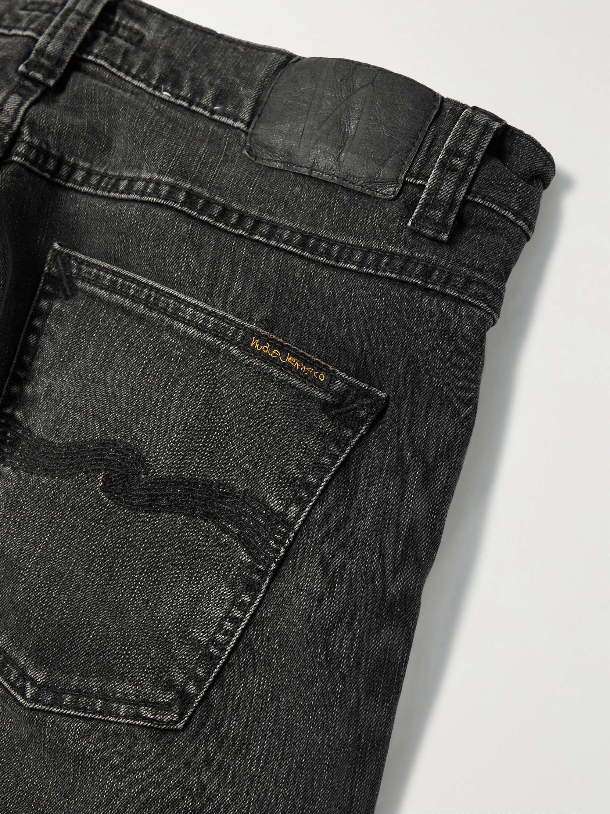 NUDIE JEANS Slim-Fit Stretch-Cotton Jeans
