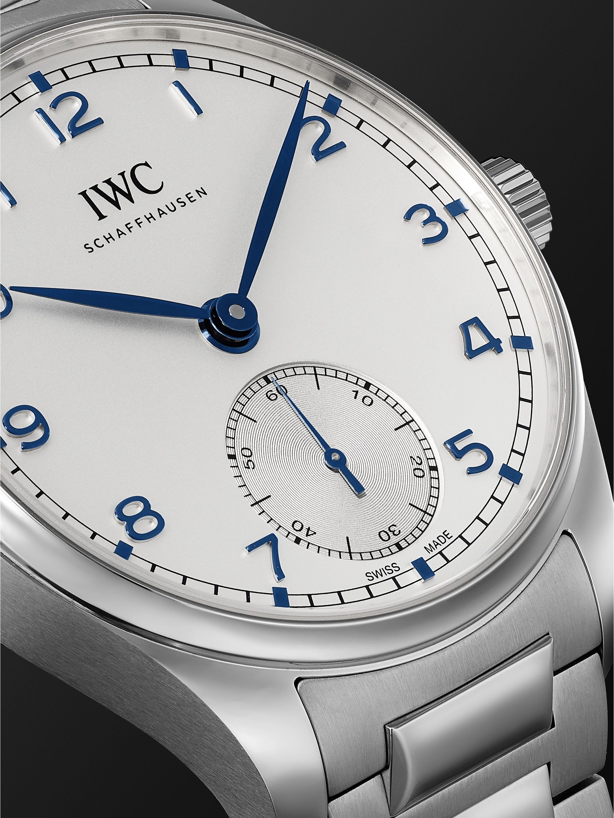 IWC SCHAFFHAUSEN Portugieser Automatic 40.4mm Stainless Steel Watch, Ref. No. IW358312