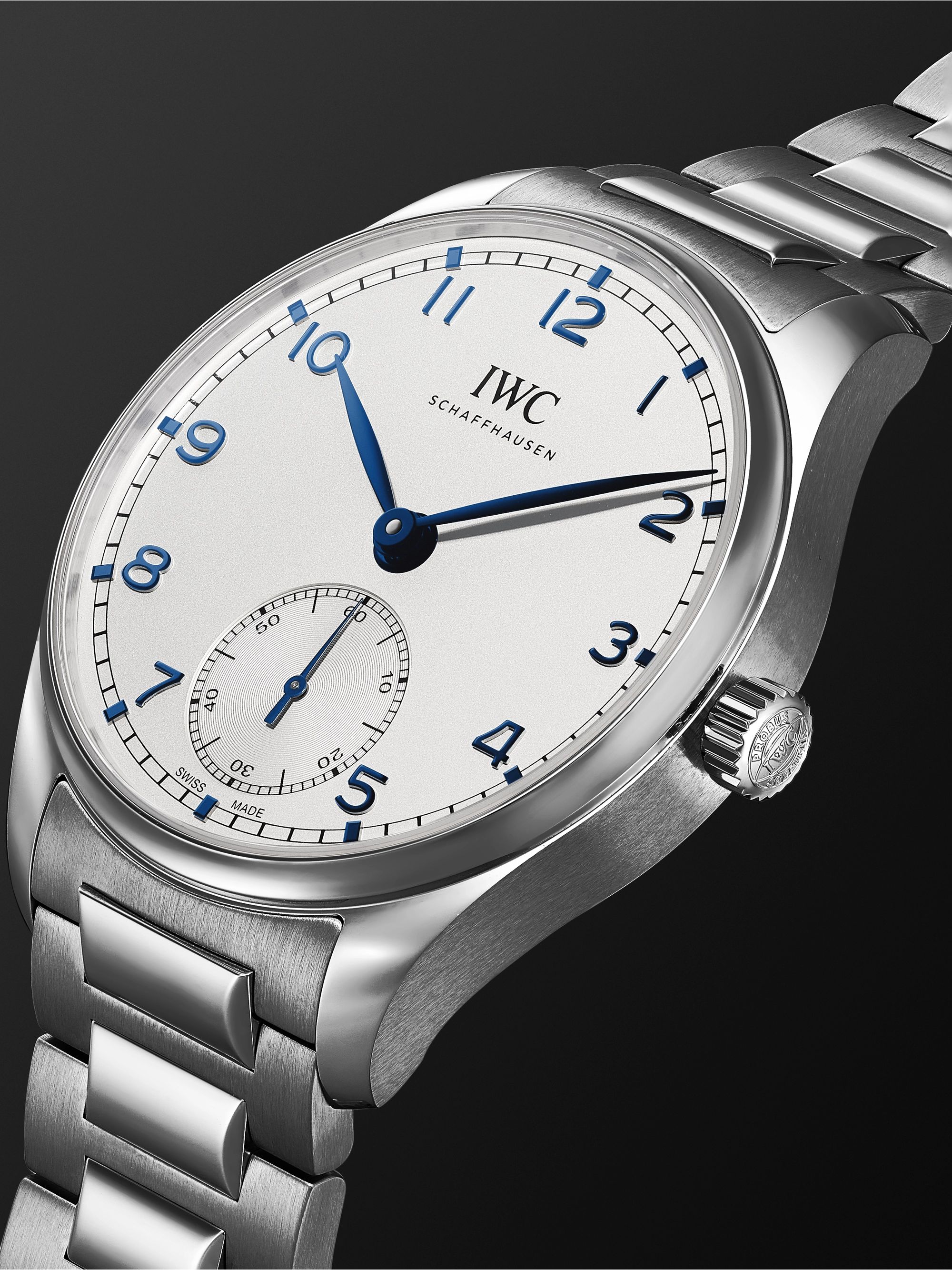 IWC SCHAFFHAUSEN Portugieser Automatic 40.4mm Stainless Steel Watch, Ref. No. IW358312