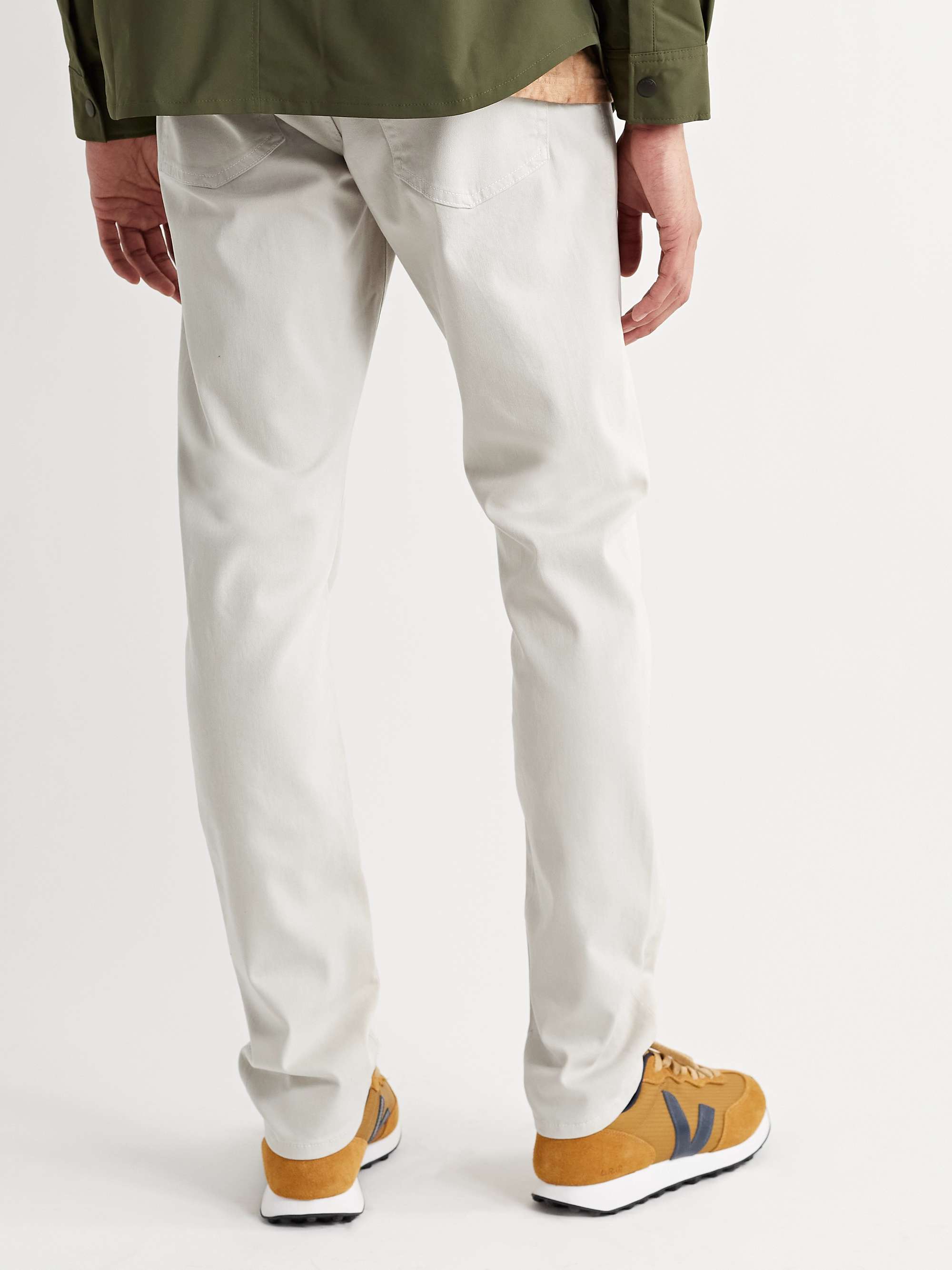 FRAME L'Homme Slim-Fit Stretch Lyocell-Blend Trousers