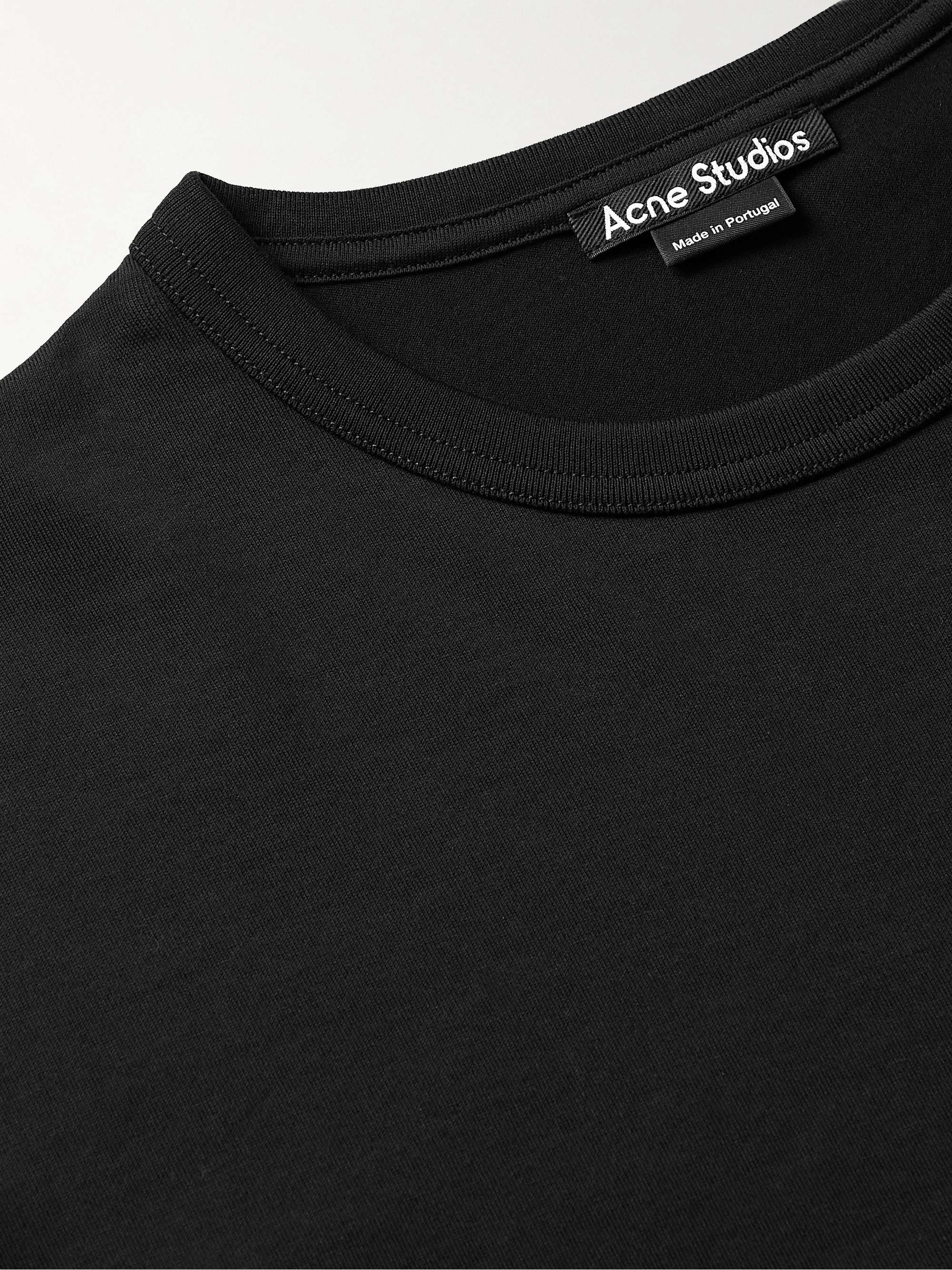 ACNE STUDIOS Exford Logo-Appliquéd Cotton-Jersey T-Shirt