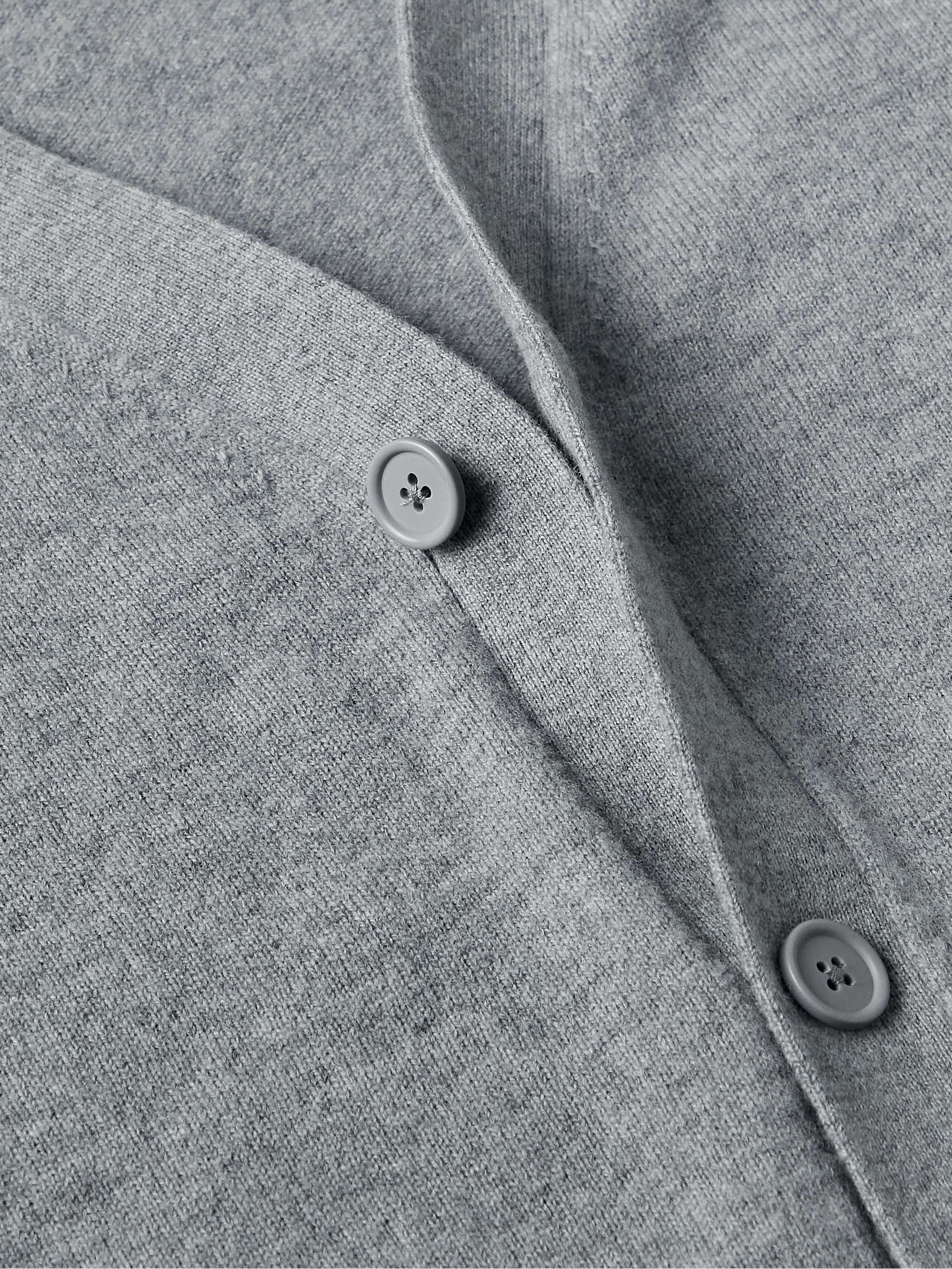 ACNE STUDIOS Keve Logo-Appliquéd Wool Cardigan