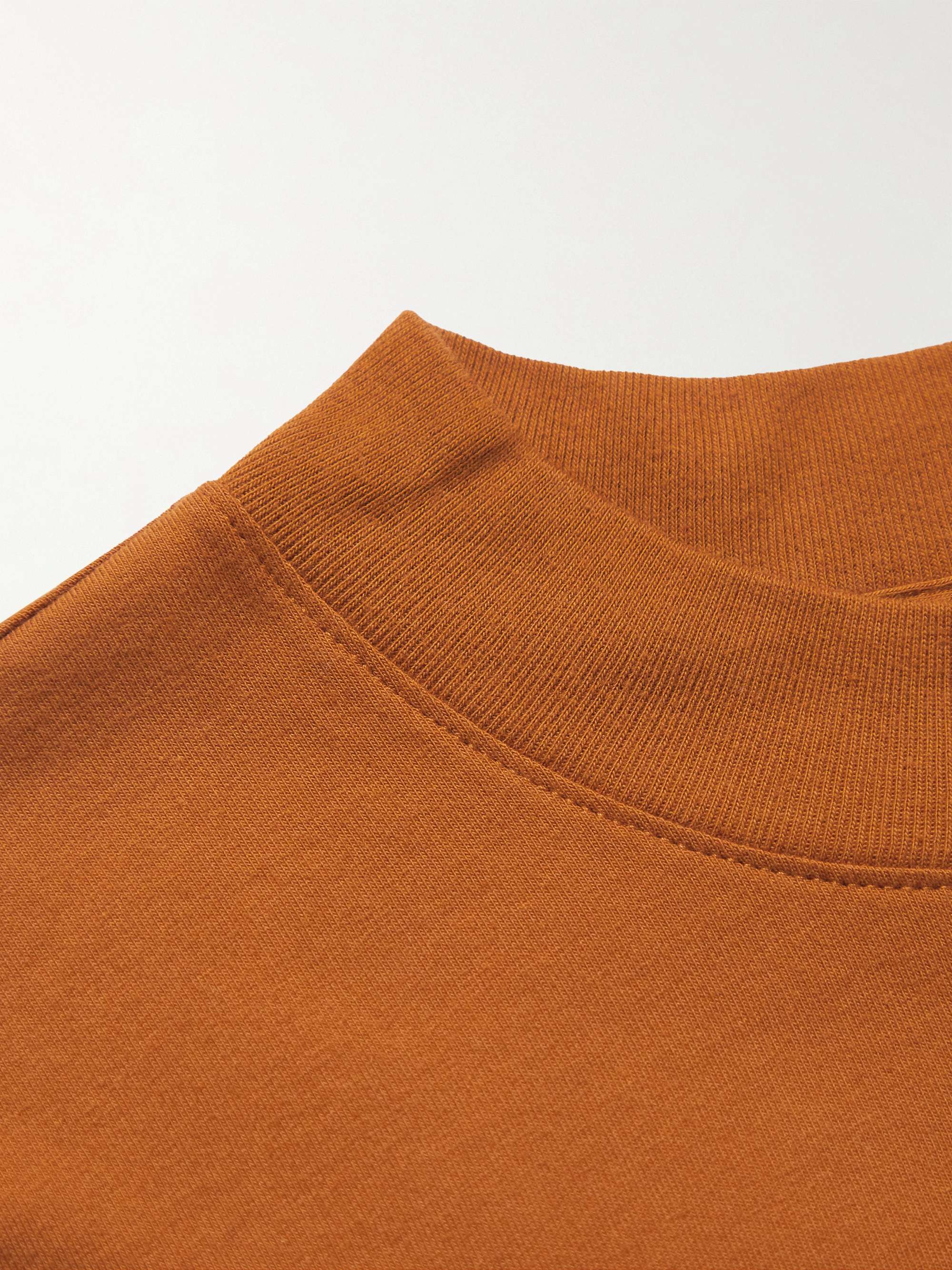 FEAR OF GOD ESSENTIALS Appliquéd Logo-Print Cotton-Jersey T-Shirt