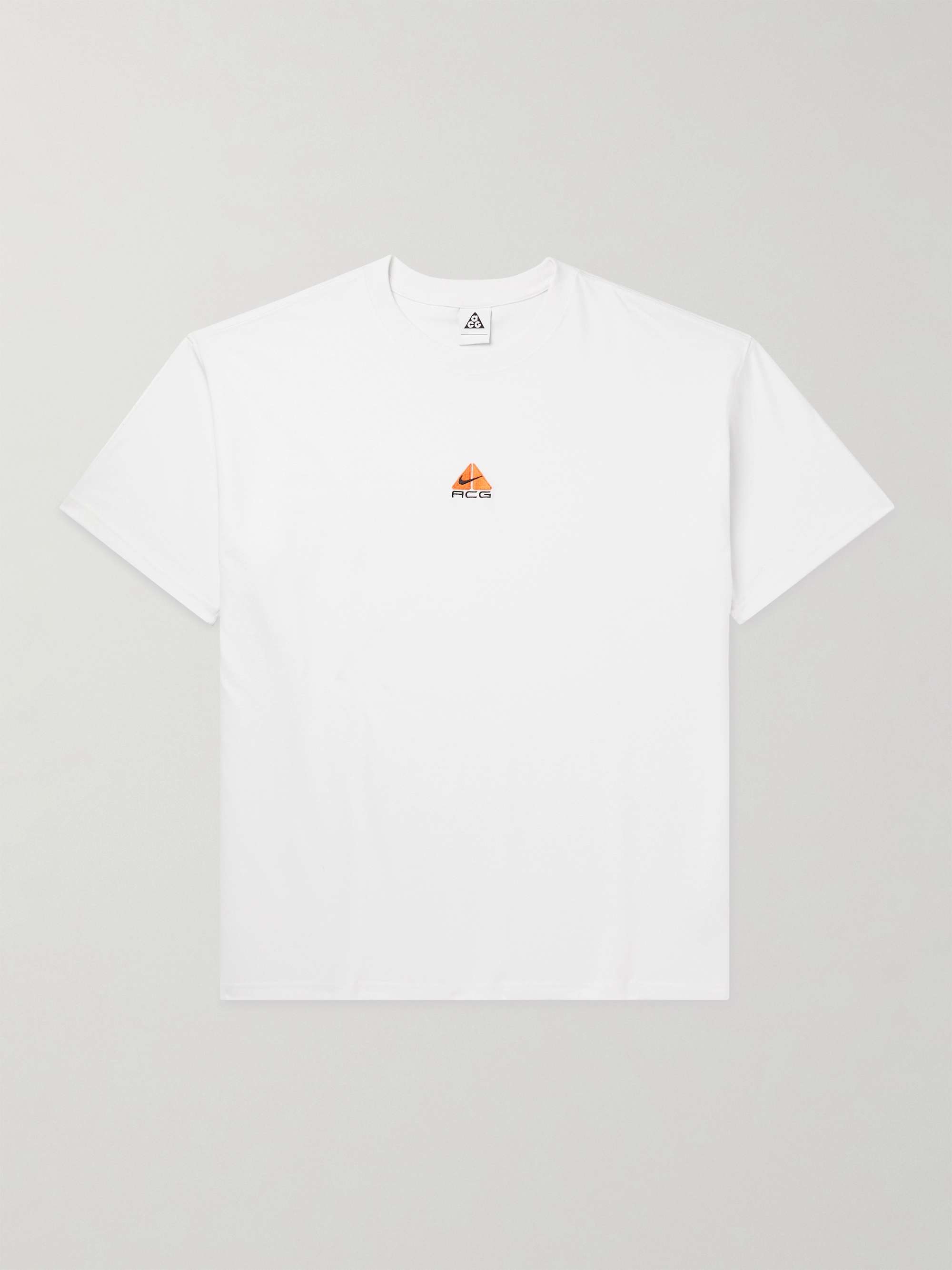 NIKE NRG ACG Logo-Embroidered Jersey T-Shirt