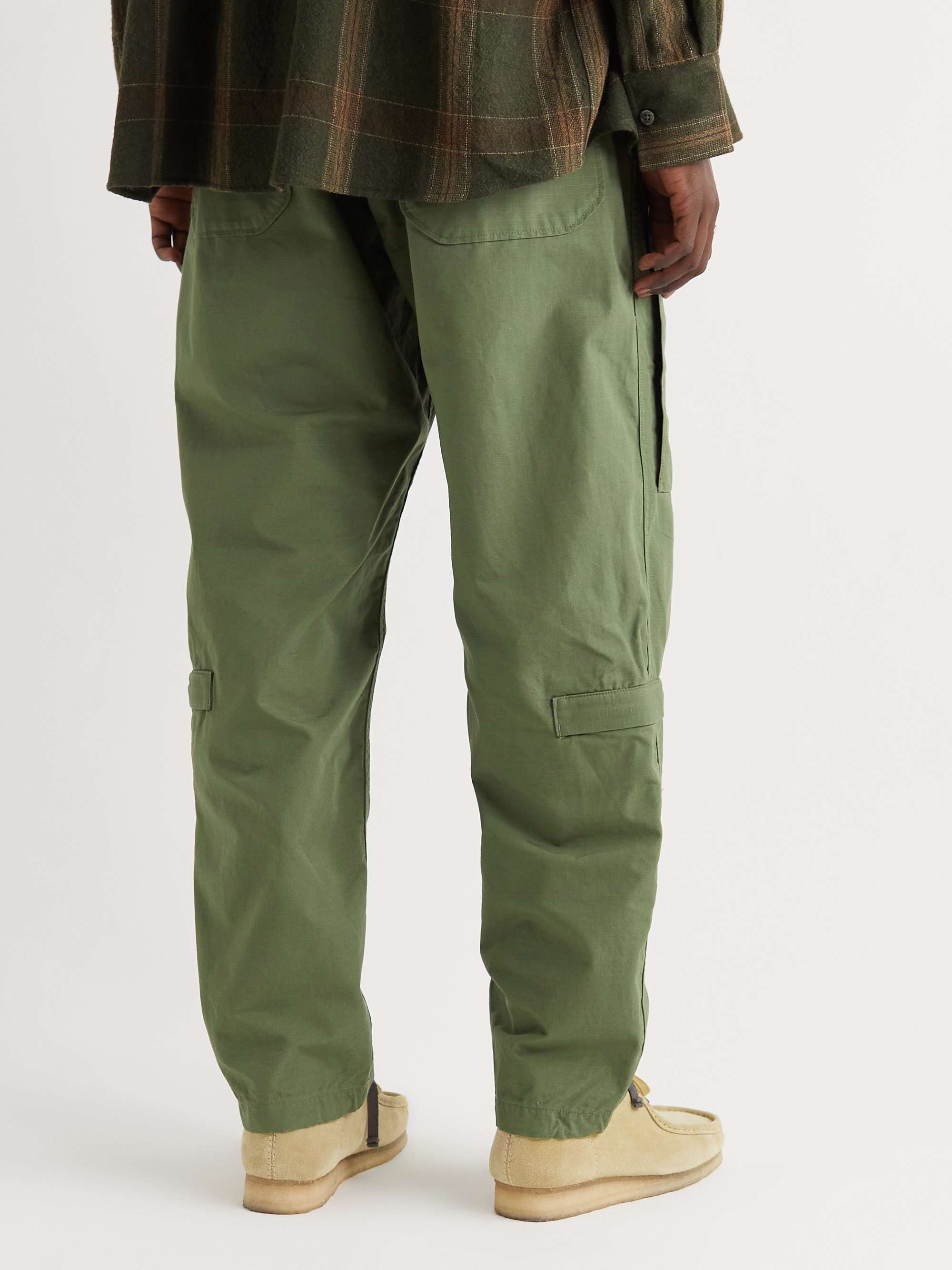 ENGINEERED GARMENTS Tapered Cotton-Ripstop Cargo Trousers for Men | MR ...