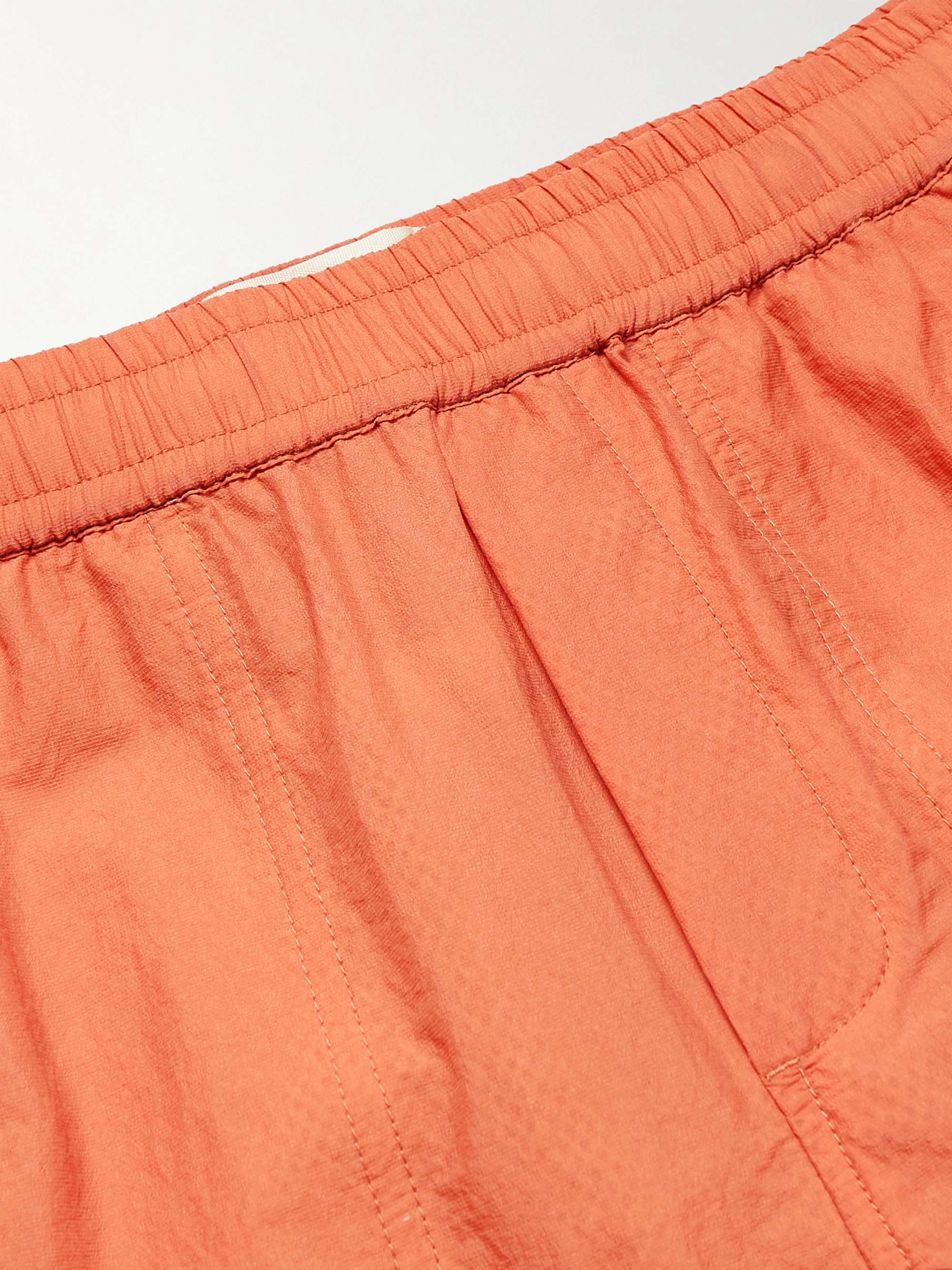 FOLK Stack Straight-Leg Nylon Shorts