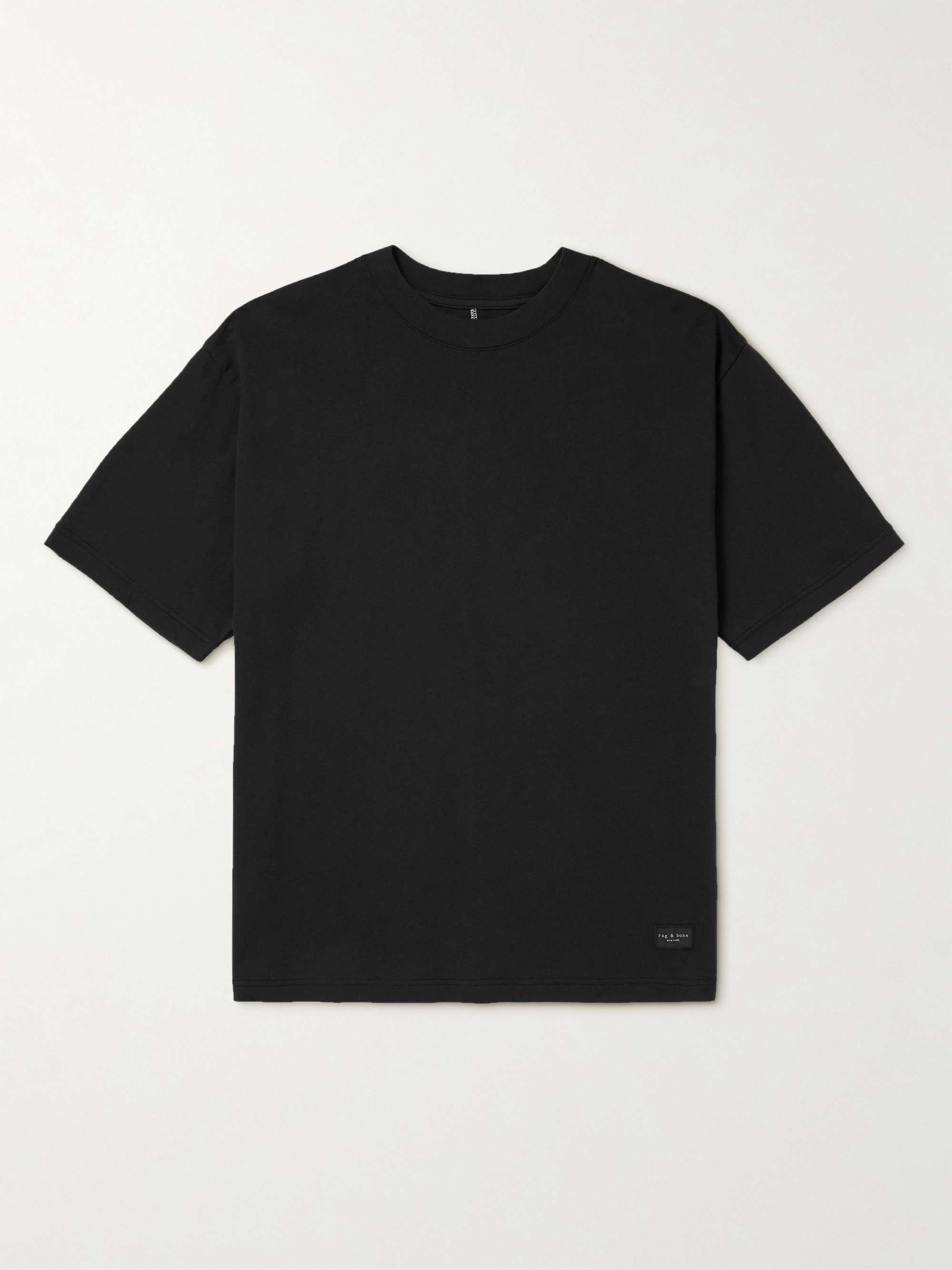 RAG & BONE Future Staples Logo-Appliquéd Cotton-Jersey T-Shirt for Men ...