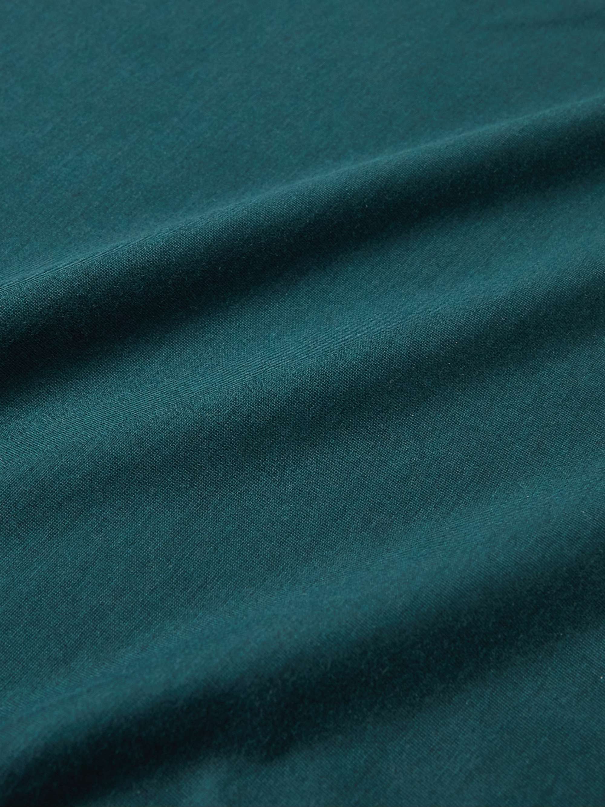 LORO PIANA Slim-Fit Silk and Cotton-Blend Jersey T-Shirt