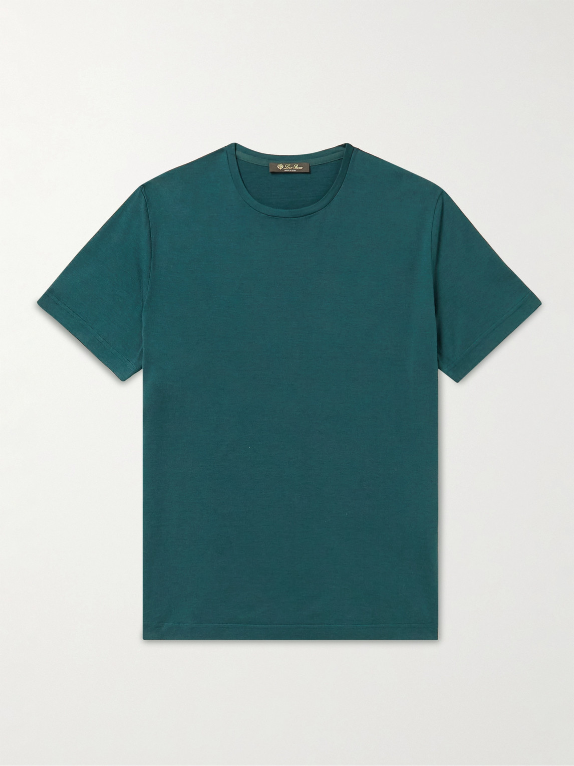 Loro Piana Slim-Fit Silk and Cotton-Blend Jersey T-Shirt - Men
