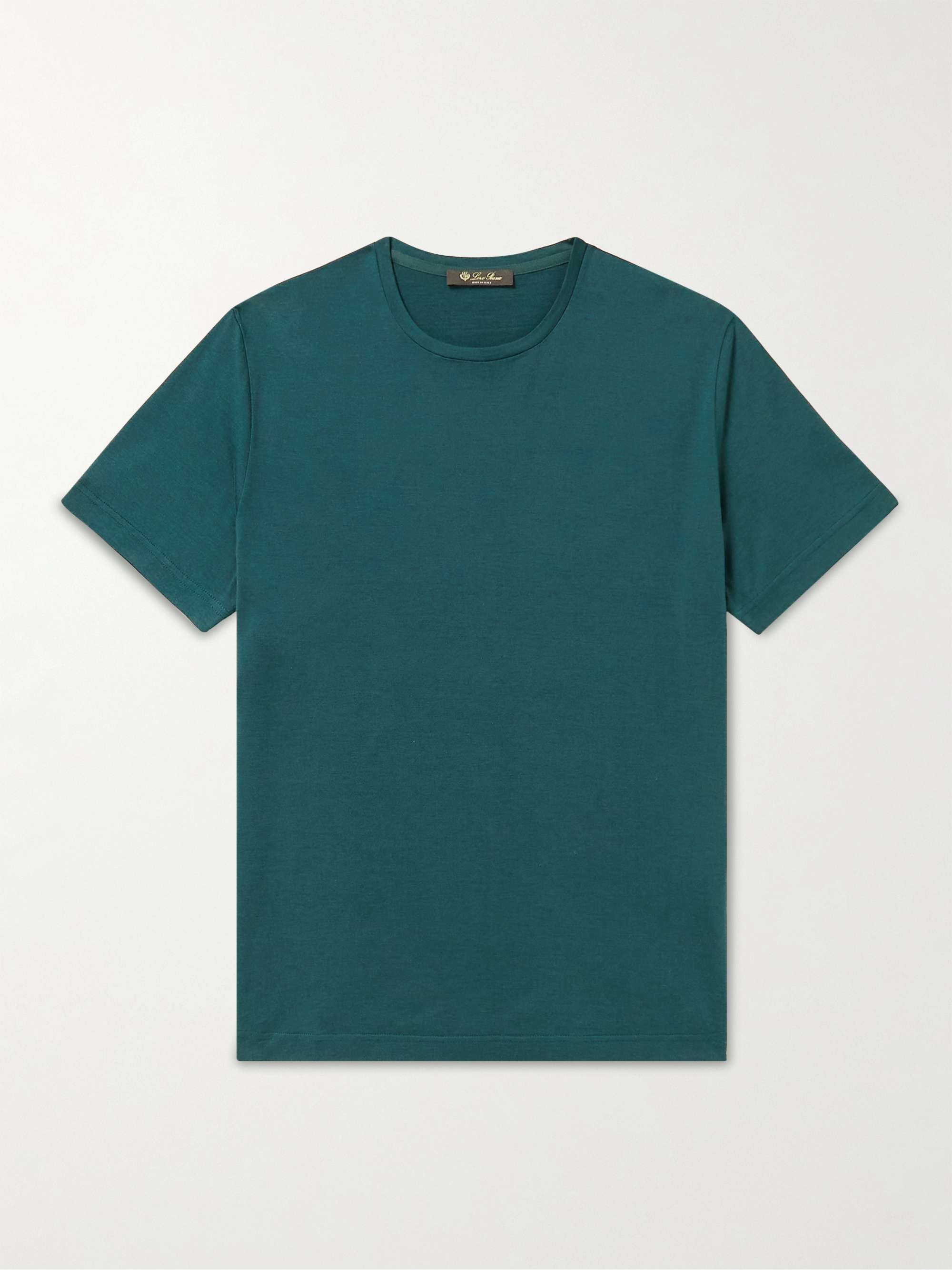 Bottega Veneta 649060 VF1U0 SUNRISE COTTON JERSEY T-shirt Green