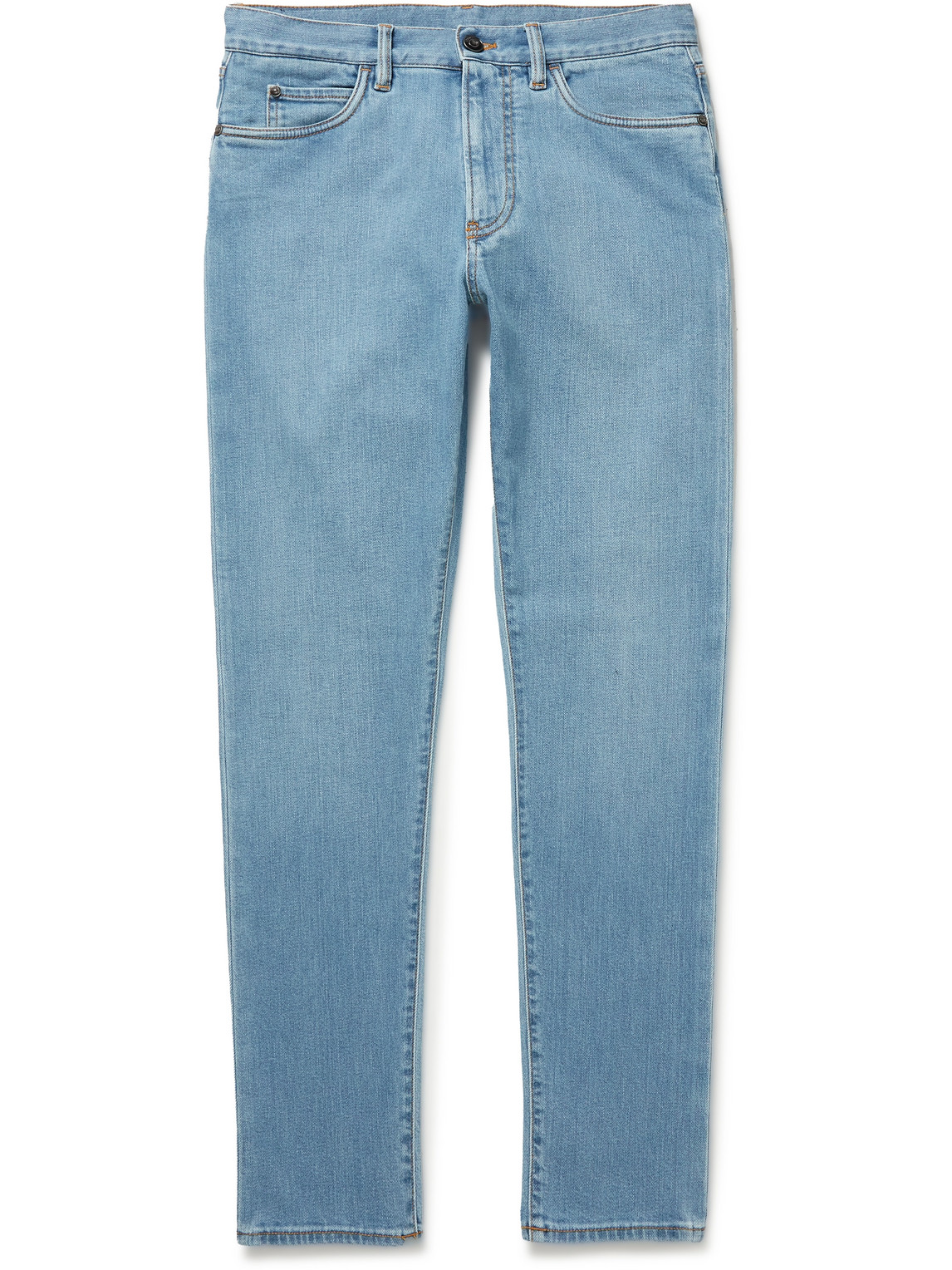 Loro Piana Slim-fit Jeans In Blue