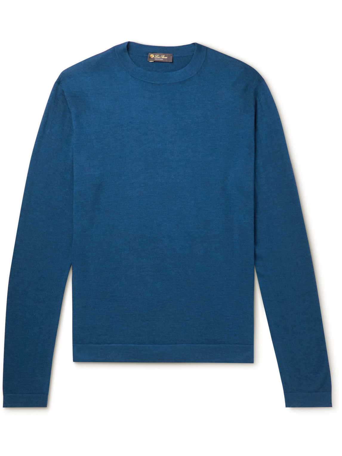 LORO PIANA CASHMERE AND SILK-BLEND SWEATER