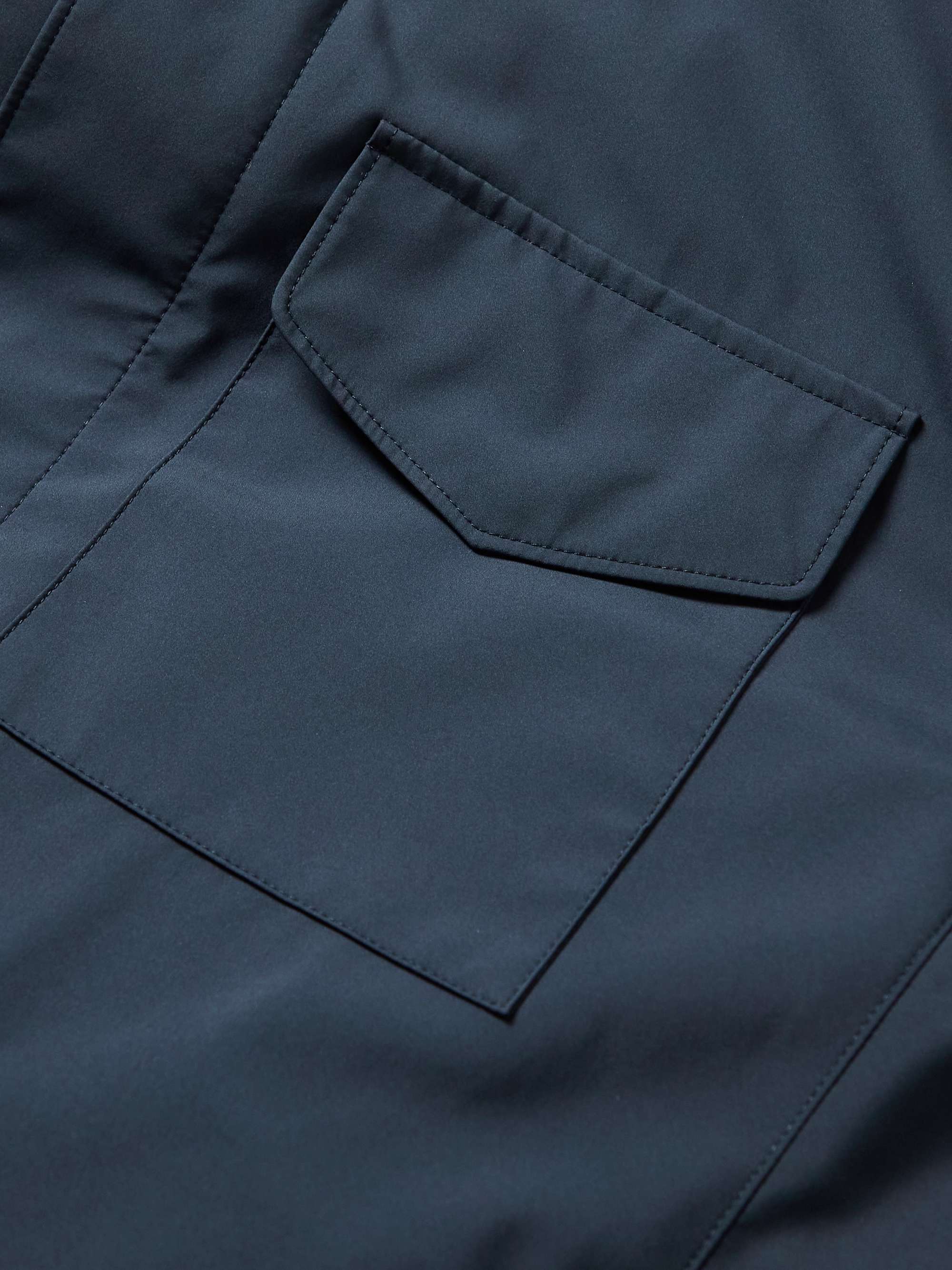 LORO PIANA Traveller Windmate Storm System Shell Hooded Jacket