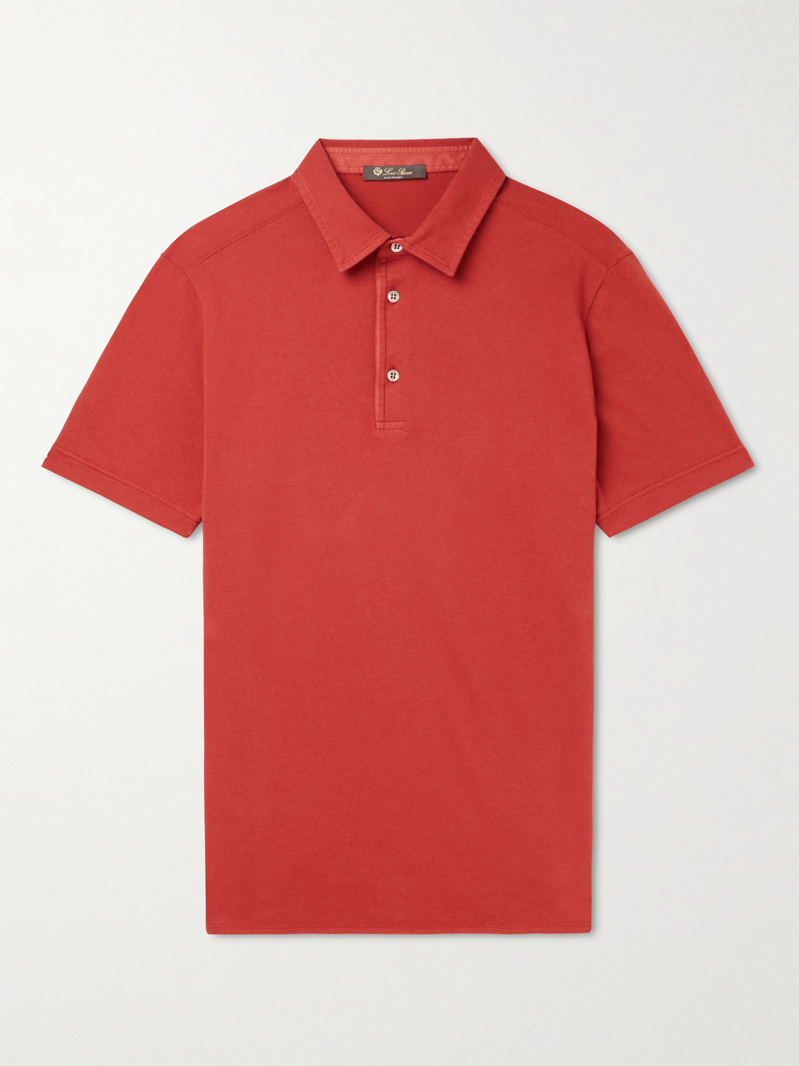 Loro Piana Cotton-Piqué Polo hirt - Men