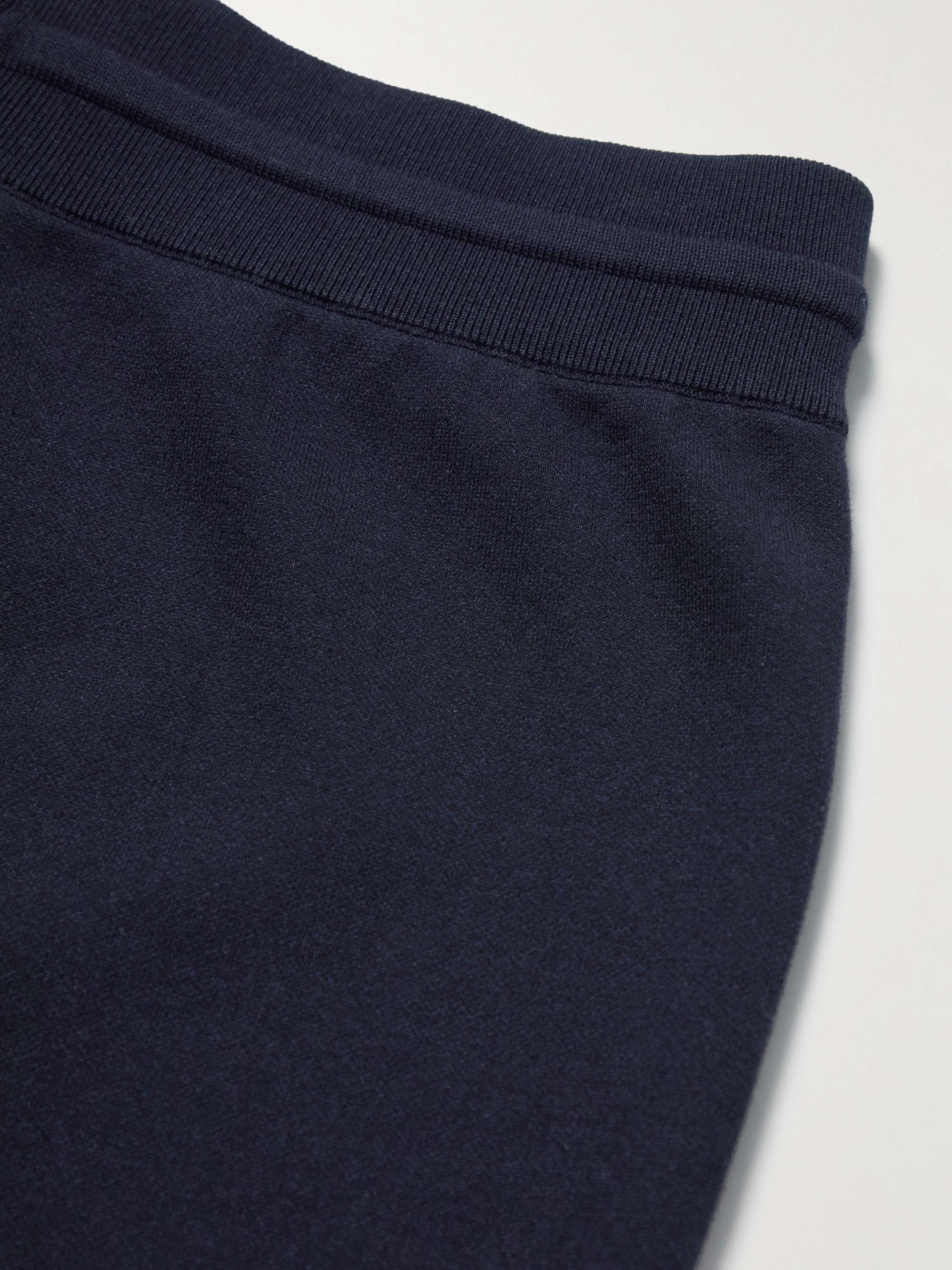 LORO PIANA Tapered Cotton-Blend Jersey Sweatpants for Men | MR PORTER