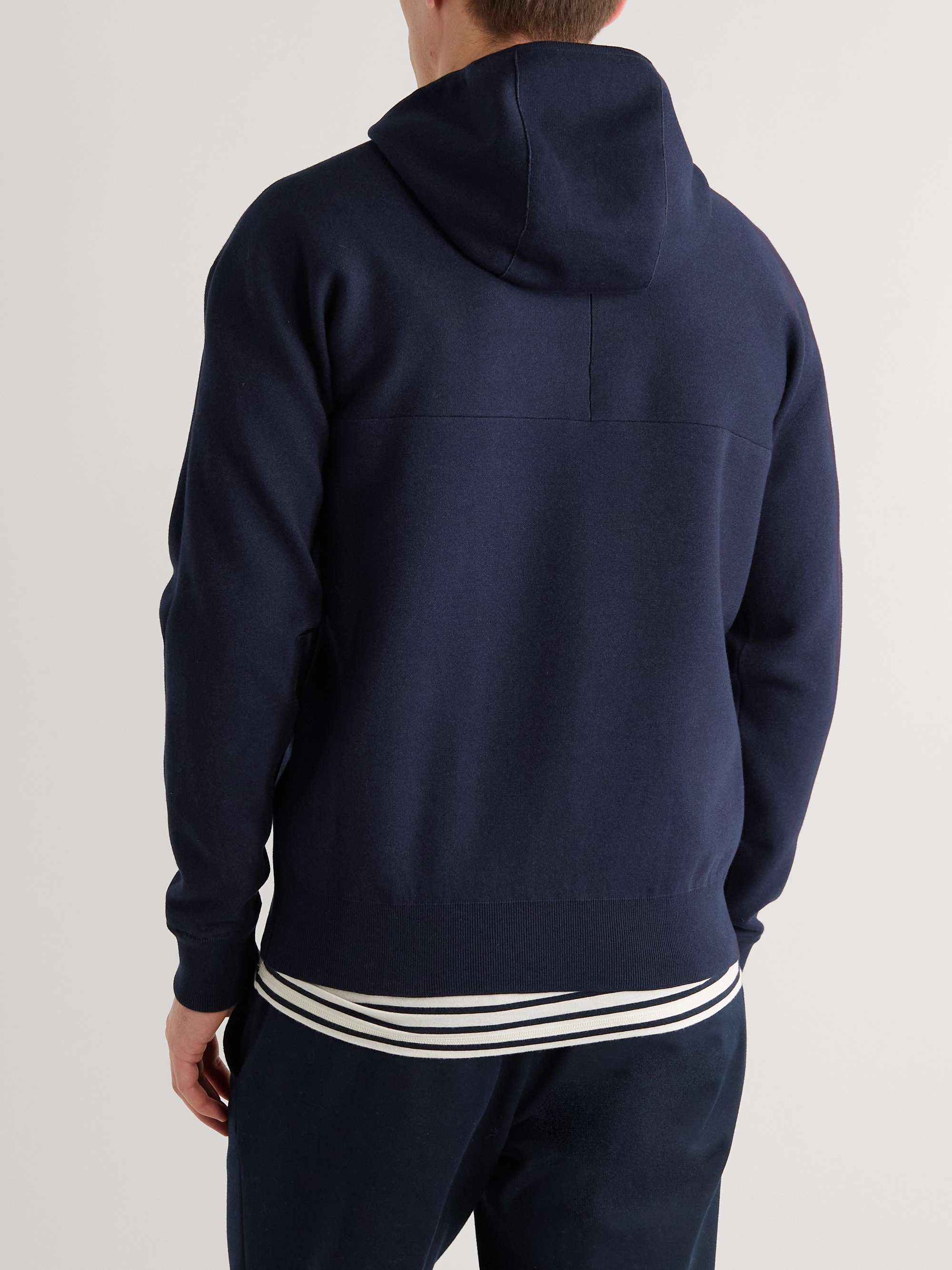 LORO PIANA Cotton-Blend Jersey Hoodie