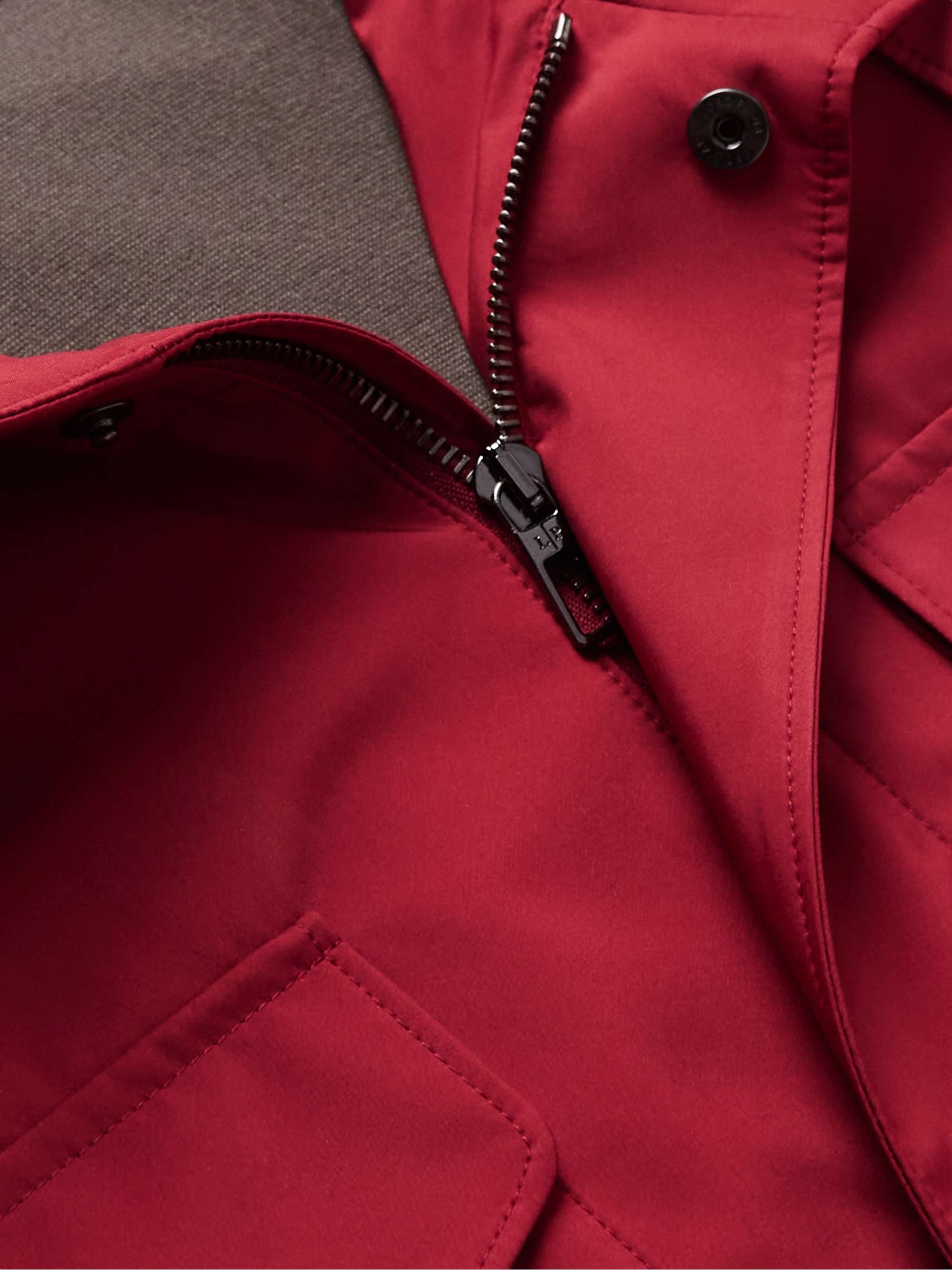 LORO PIANA Traveller Windmate Storm System Shell Hooded Field Jacket