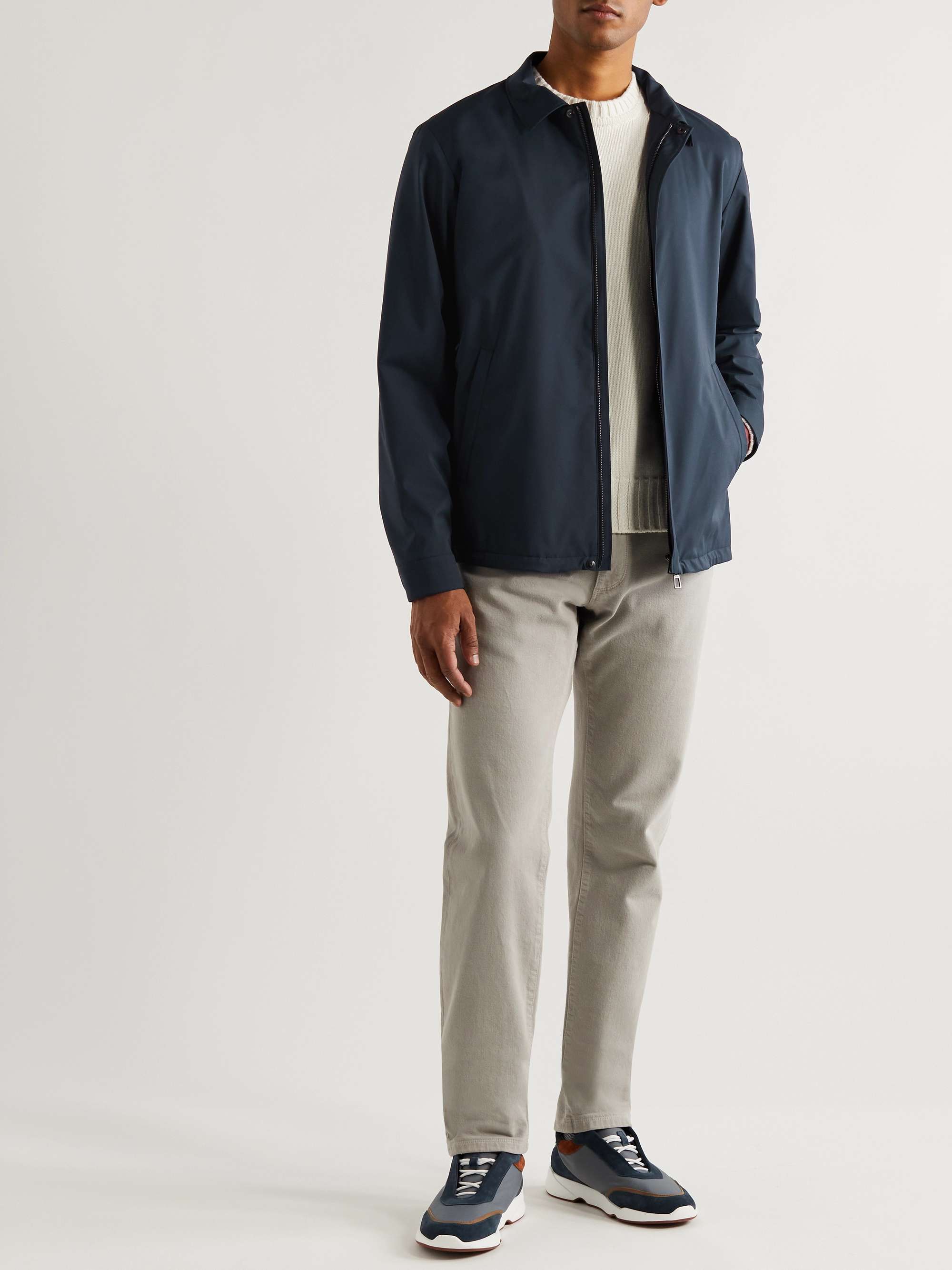 LORO PIANA WindWish Shell Blouson Jacket