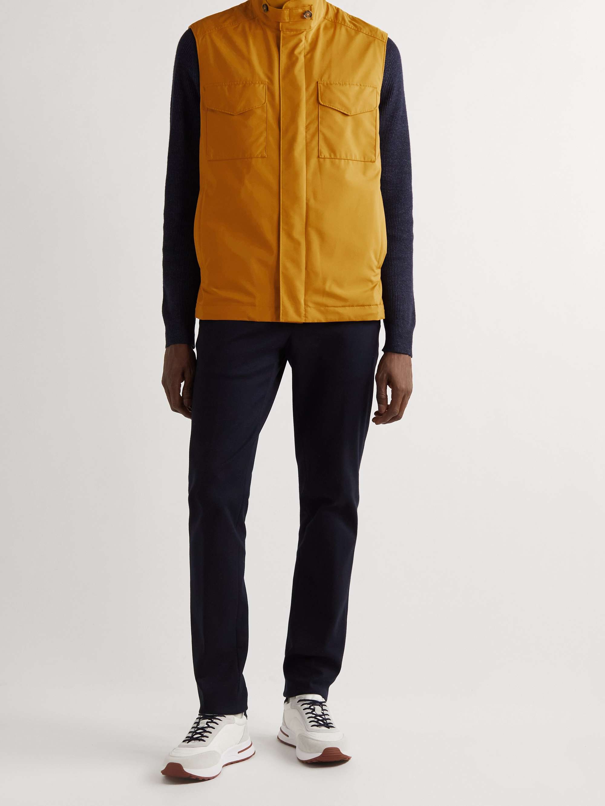 LORO PIANA Traveller Windmate Storm System Shell Gilet