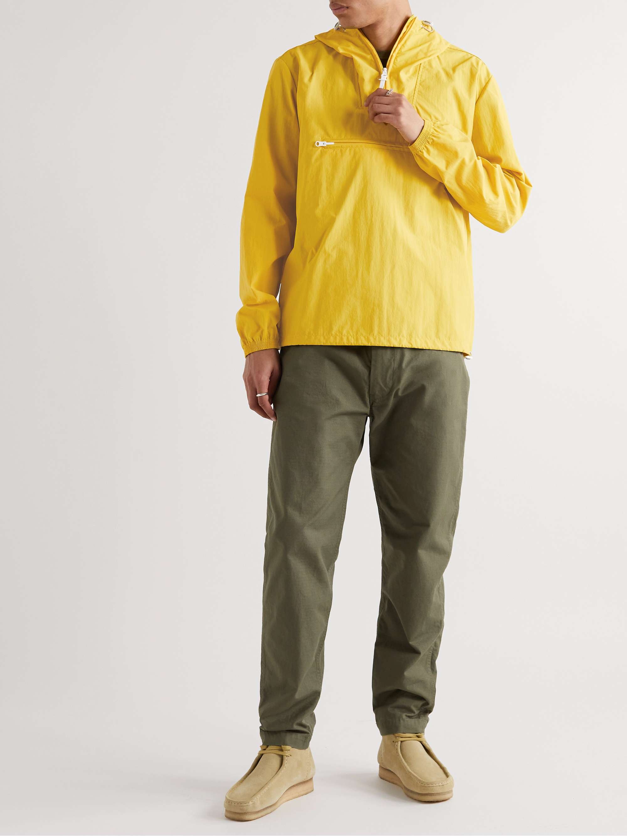 KESTIN Stow Shell Hooded Half-Zip Jacket