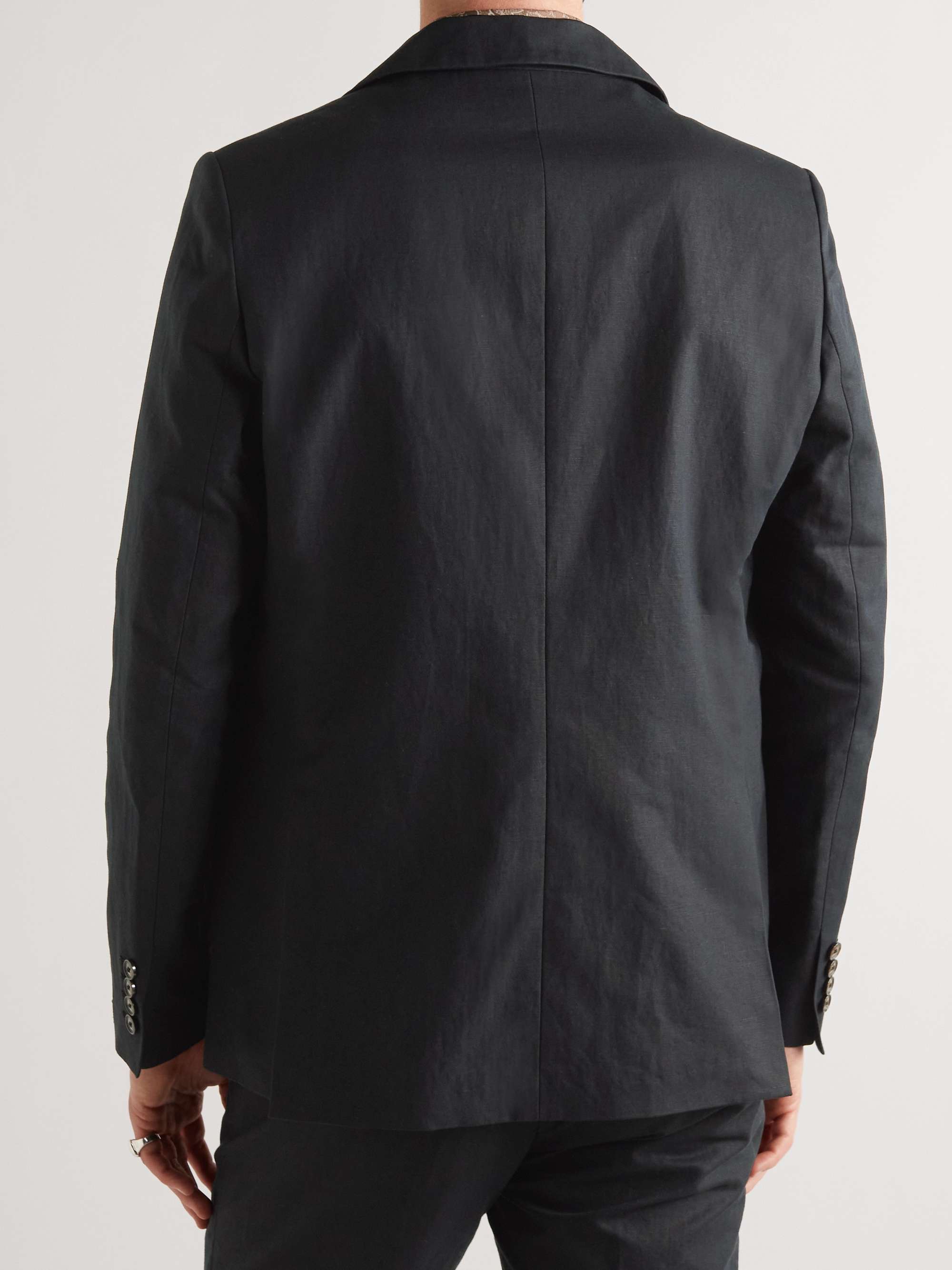 A KIND OF GUISE Cotton and Linen-Blend Blazer