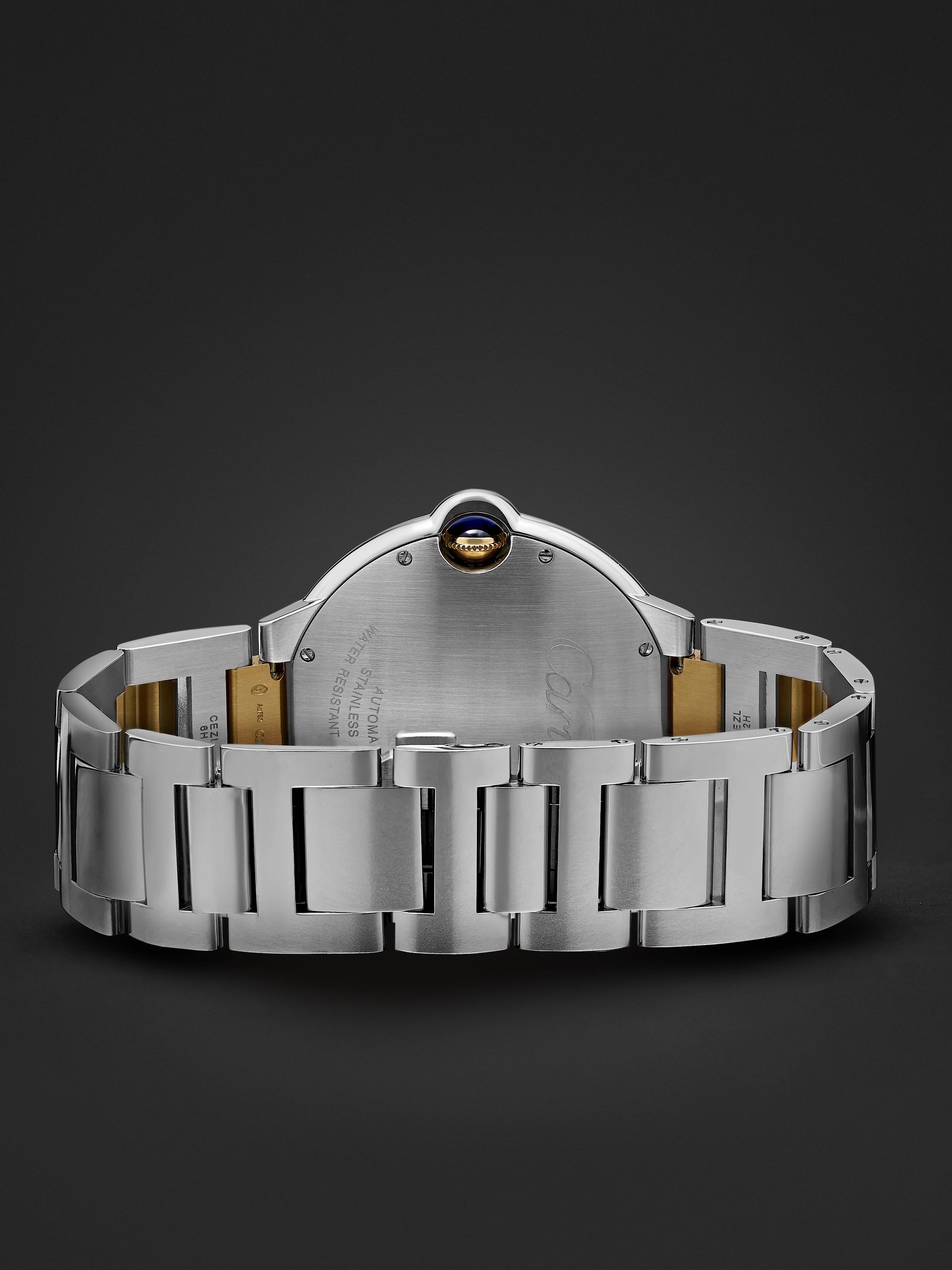 CARTIER Ballon Bleu de Cartier Automatic 42mm Stainless Steel and 18-Karat Gold Watch, Ref. No. CRW2BB0022