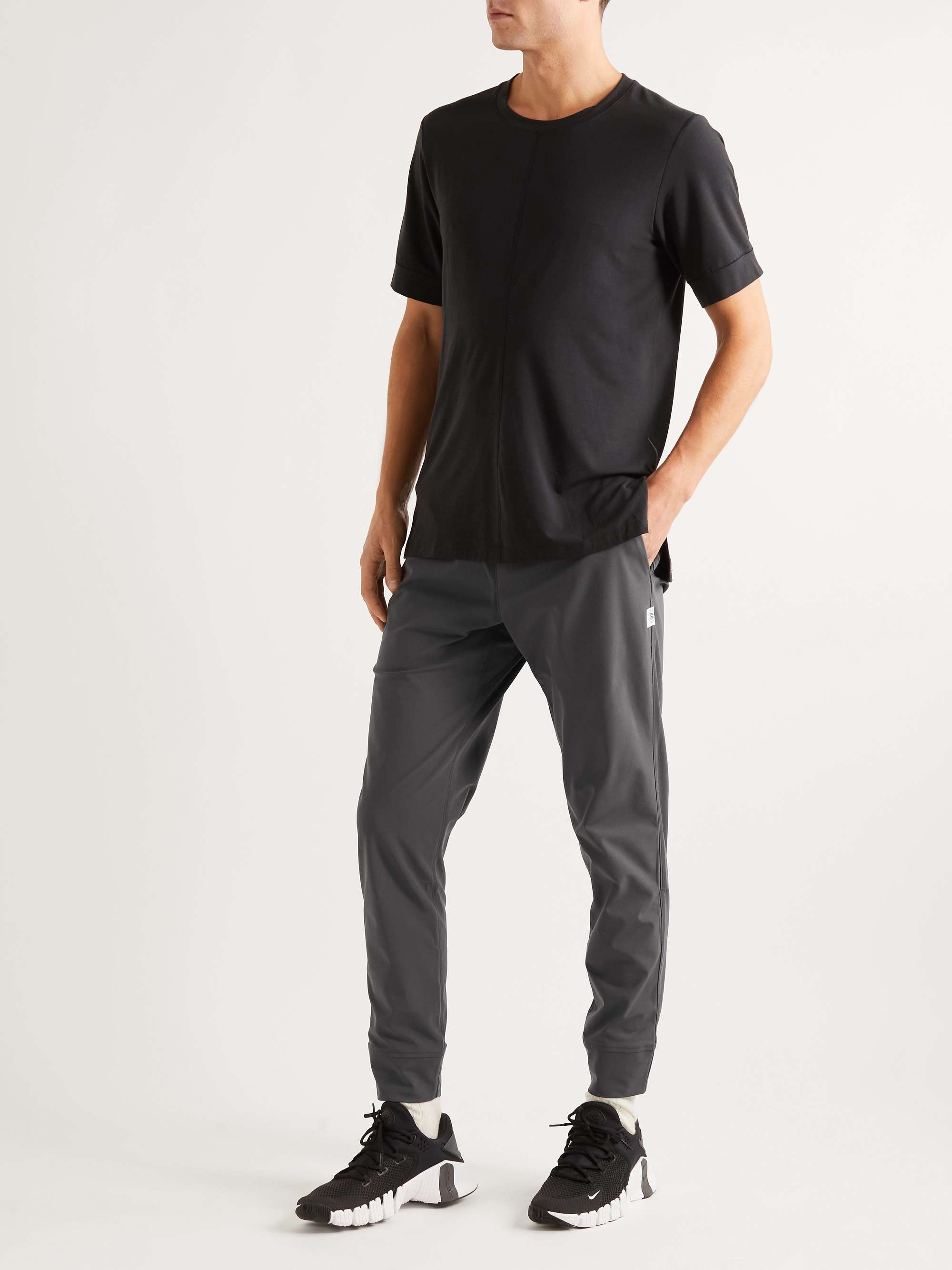 REIGNING CHAMP Coach's Slim-Fit Tapered Primeflex Drawstring Trousers
