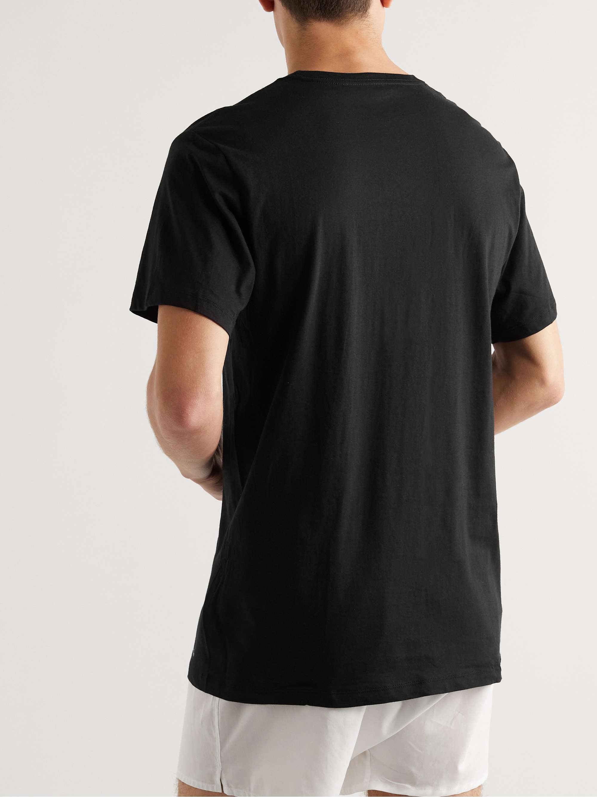 CALVIN KLEIN UNDERWEAR Three-Pack Cotton-Jersey T-Shirts