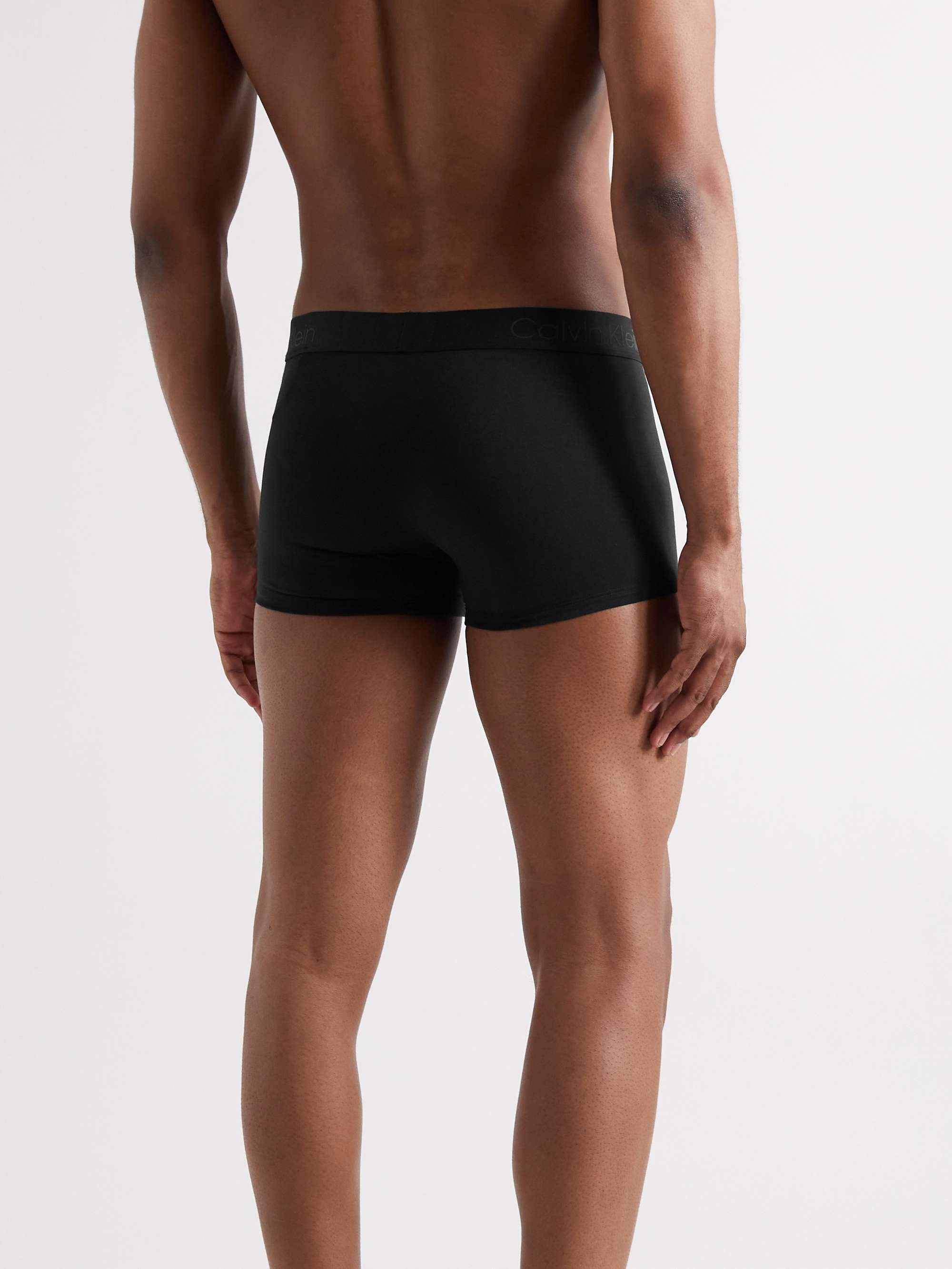 CALVIN KLEIN UNDERWEAR Stretch-Cotton Boxer Briefs