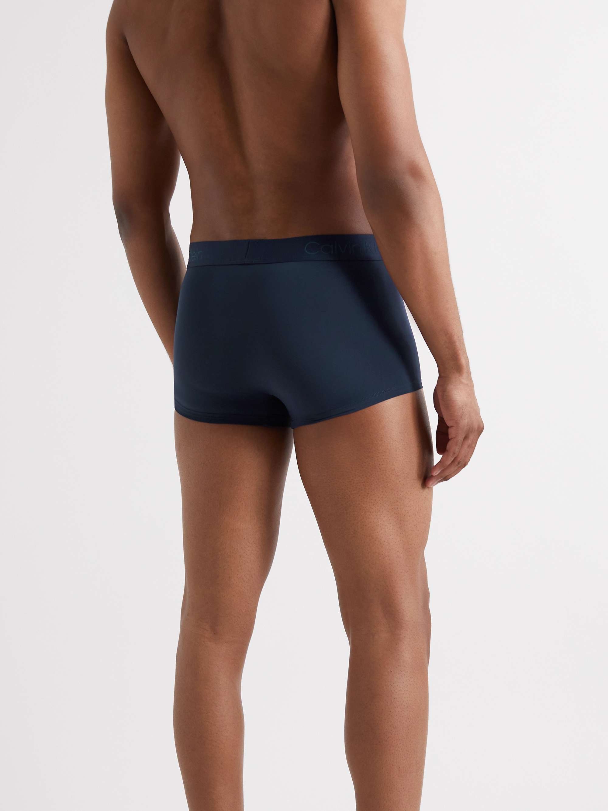 CALVIN KLEIN UNDERWEAR Stretch-Jersey Boxer Briefs