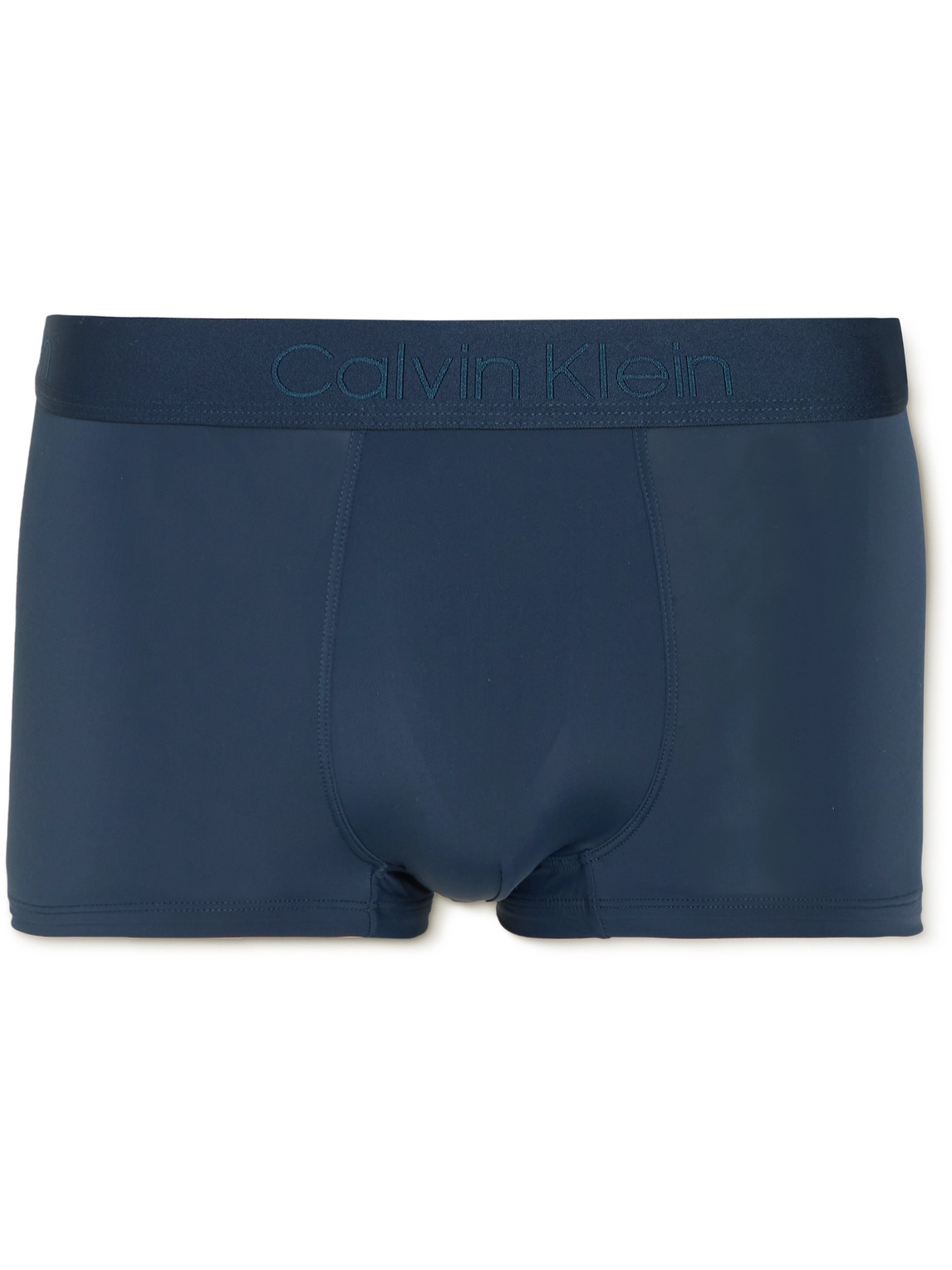 Calvin Klein Underwear Stretch-jersey Boxer Briefs In Blue