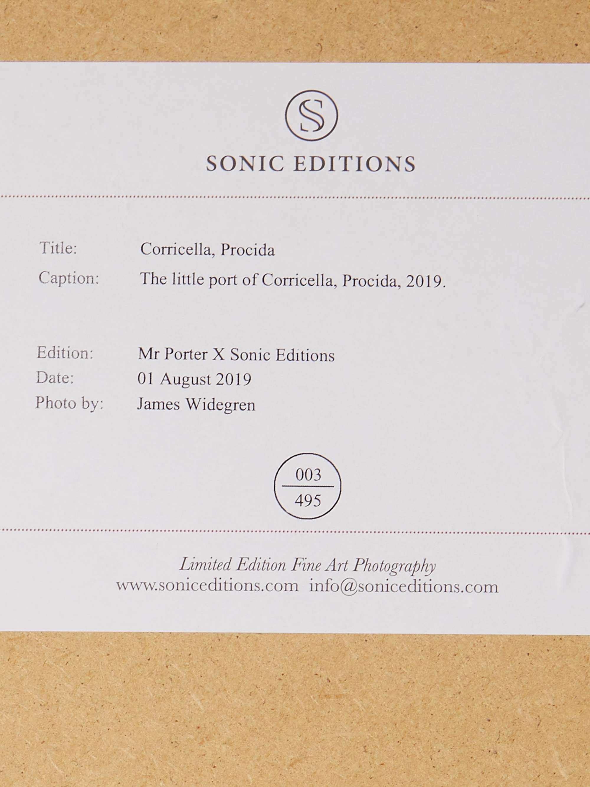 SONIC EDITIONS Framed 2017 Hotel Il Pellicano Print, 16" x 20"