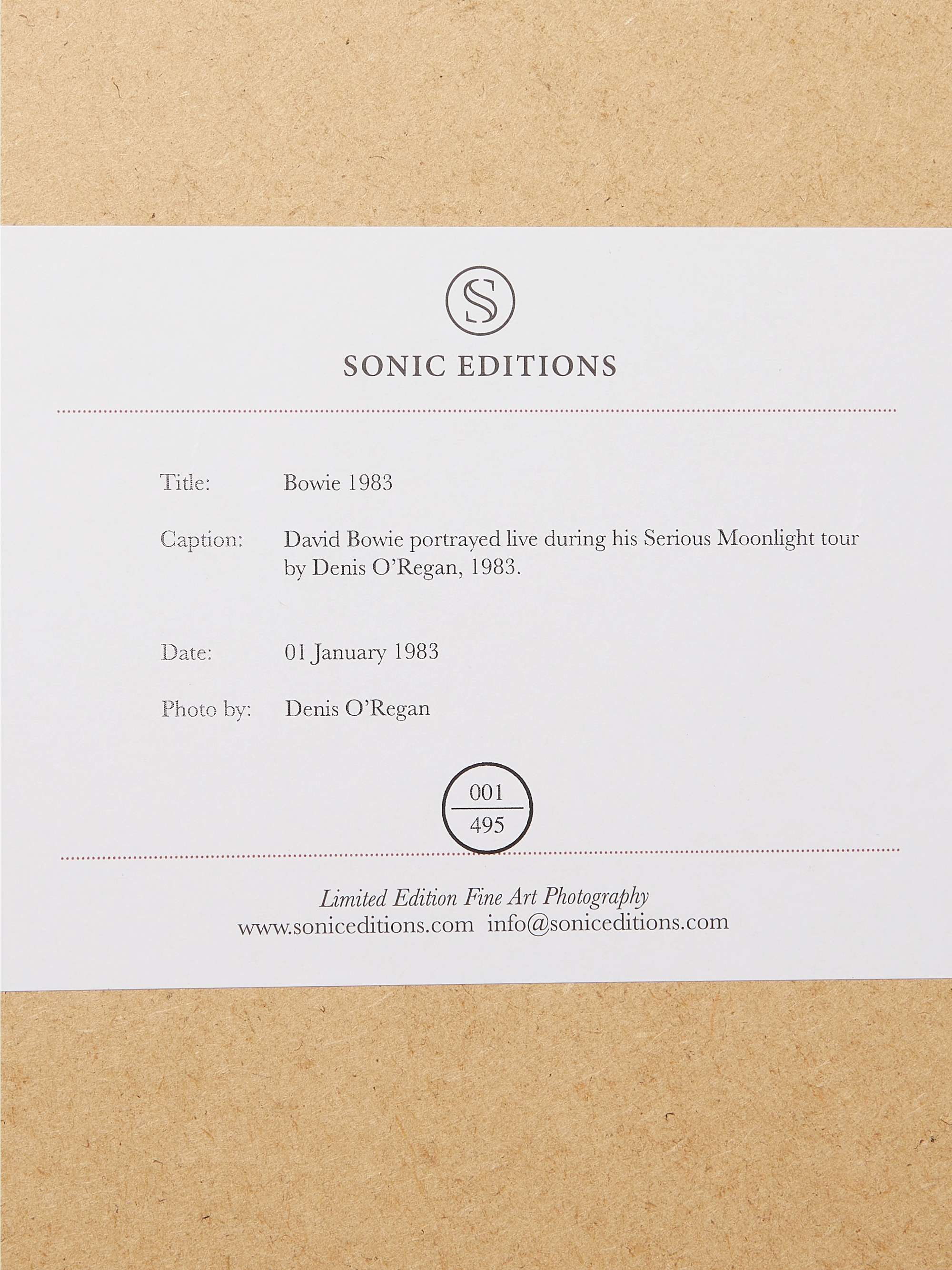 SONIC EDITIONS Framed 1988 George Michael '88 Print, 16" x 20"