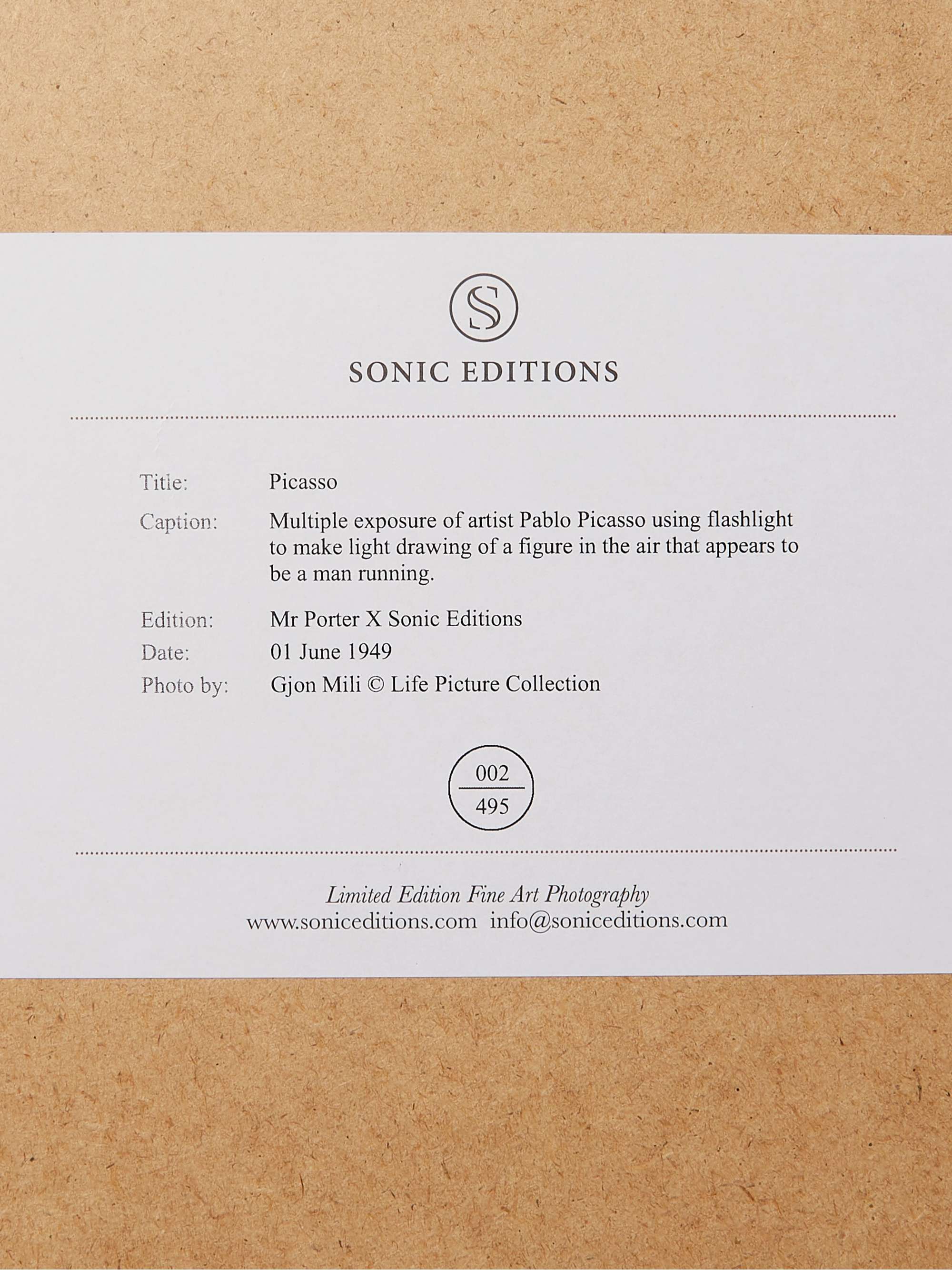 SONIC EDITIONS Framed 1949 Picasso Print