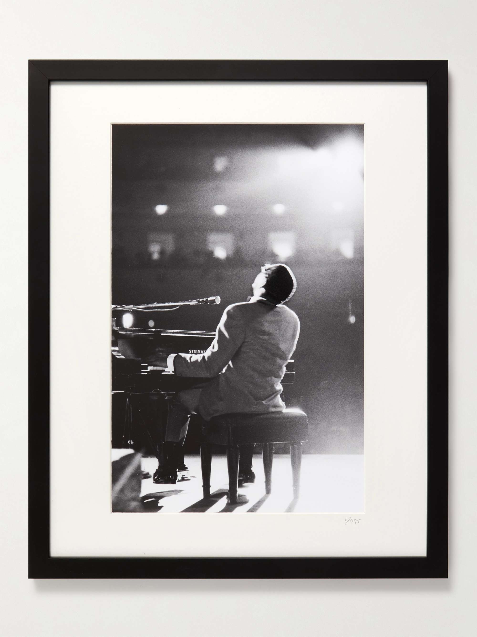 SONIC EDITIONS Framed 1966 Ray Charles at Carnegie Hall Print, 16" x 20"