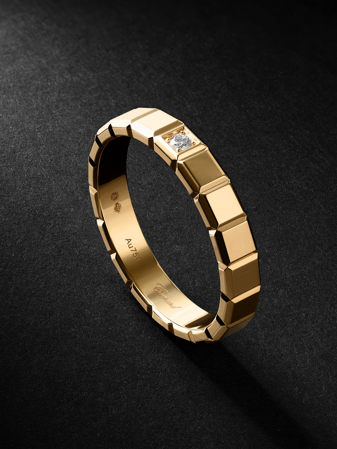 Chopard Ice Cube 18-karat Gold Diamond Ring