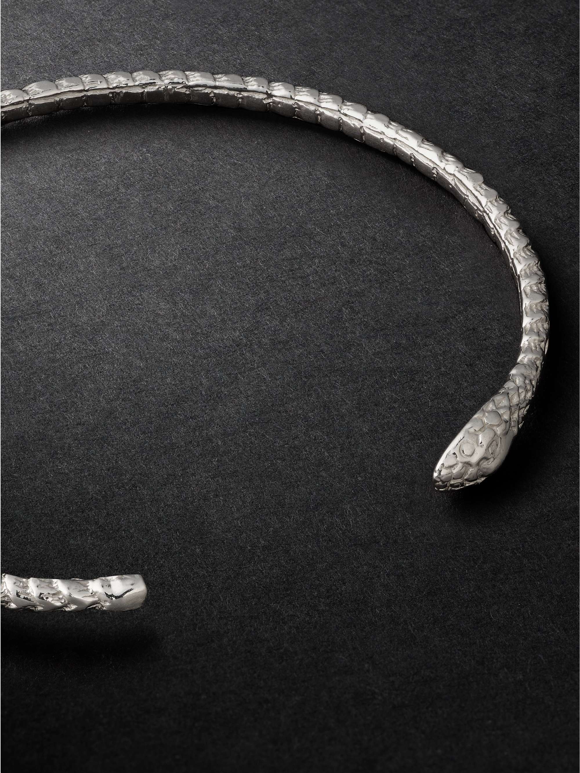 JACQUIE AICHE Snake Silver Cuff