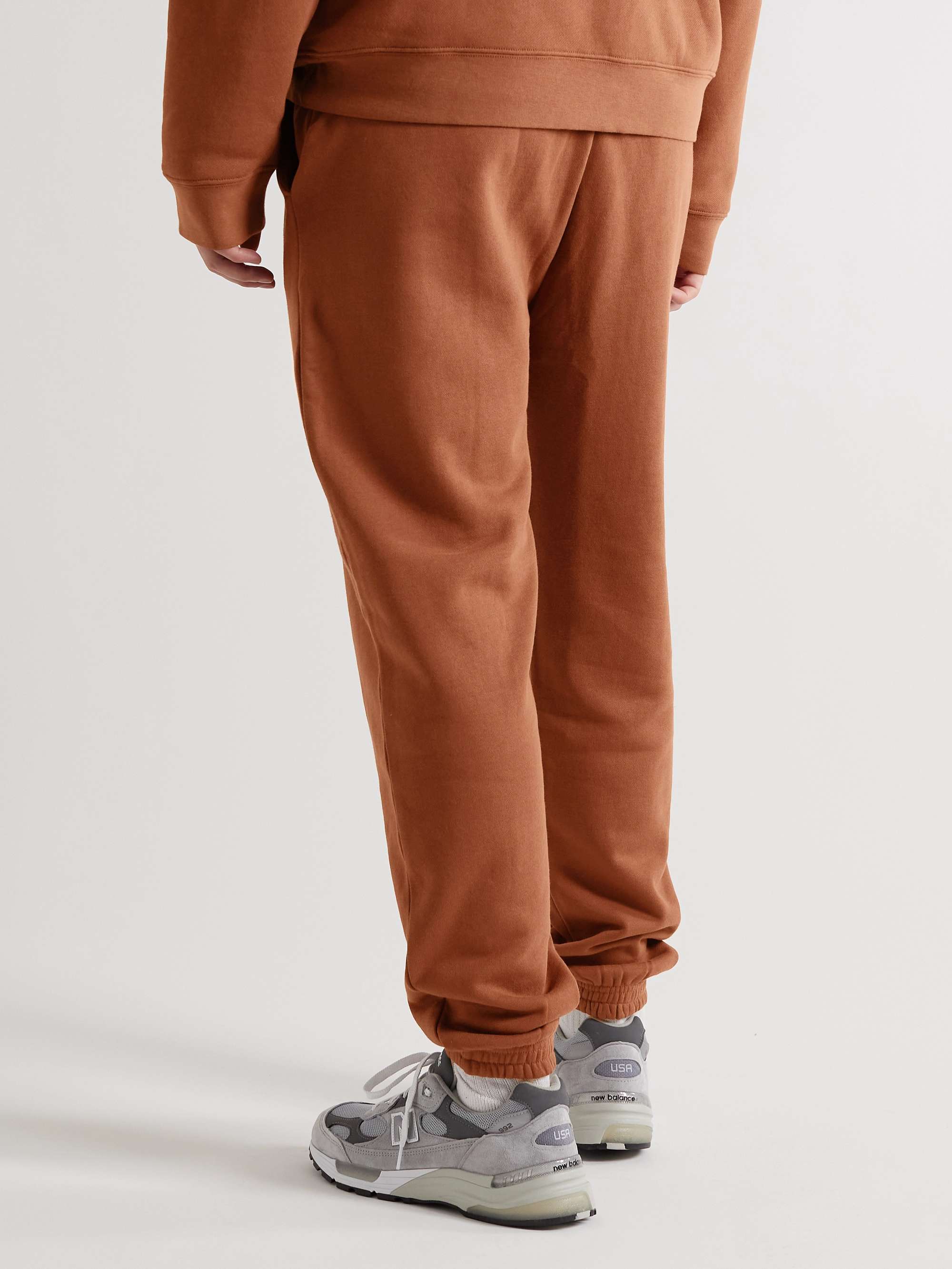 NINETY PERCENT Tapered Organic Cotton-Jersey Sweatpants