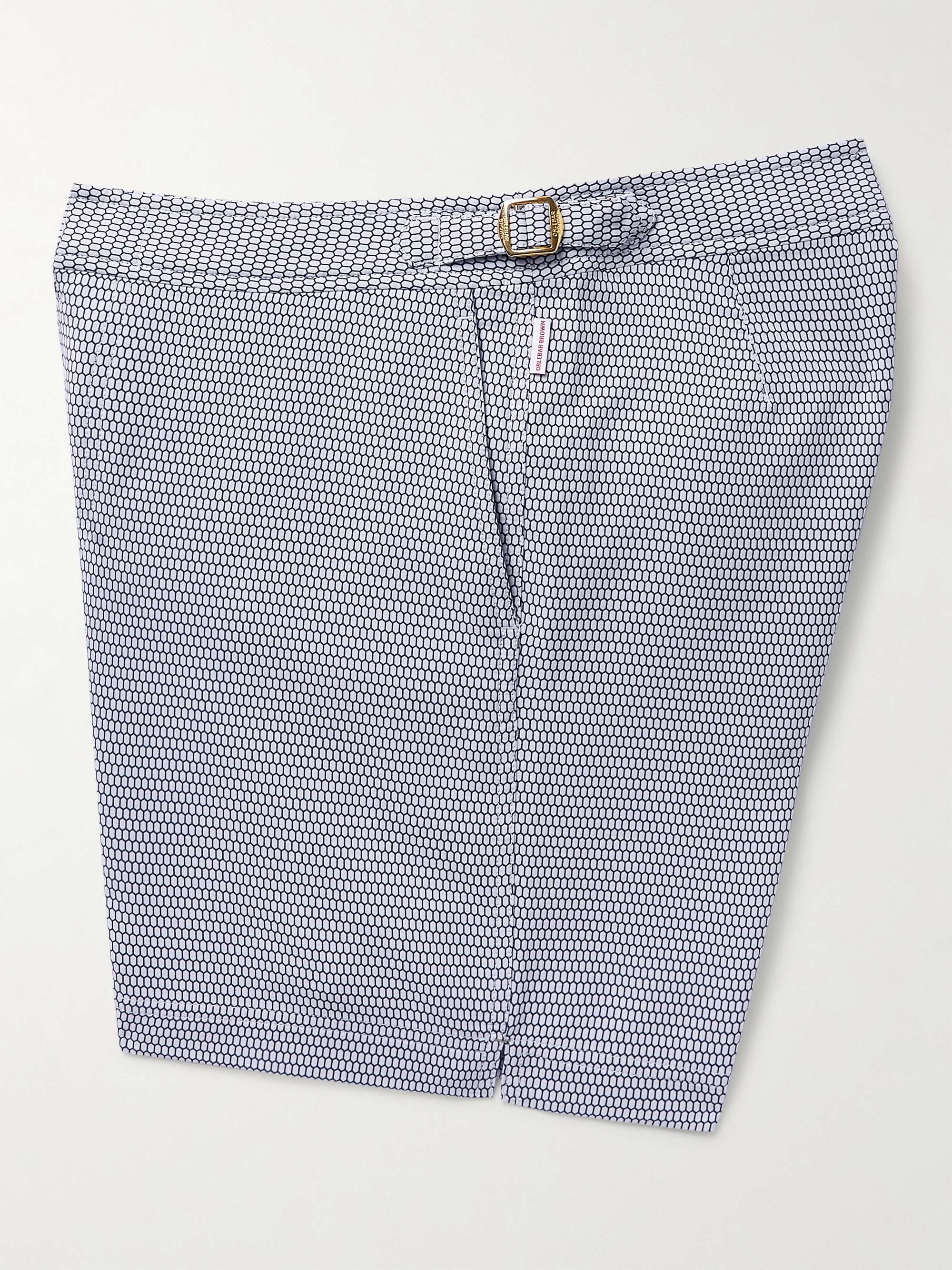 ORLEBAR BROWN Bulldog X Fenella Slim-Fit Mid-Length Jacquard Swim Shorts