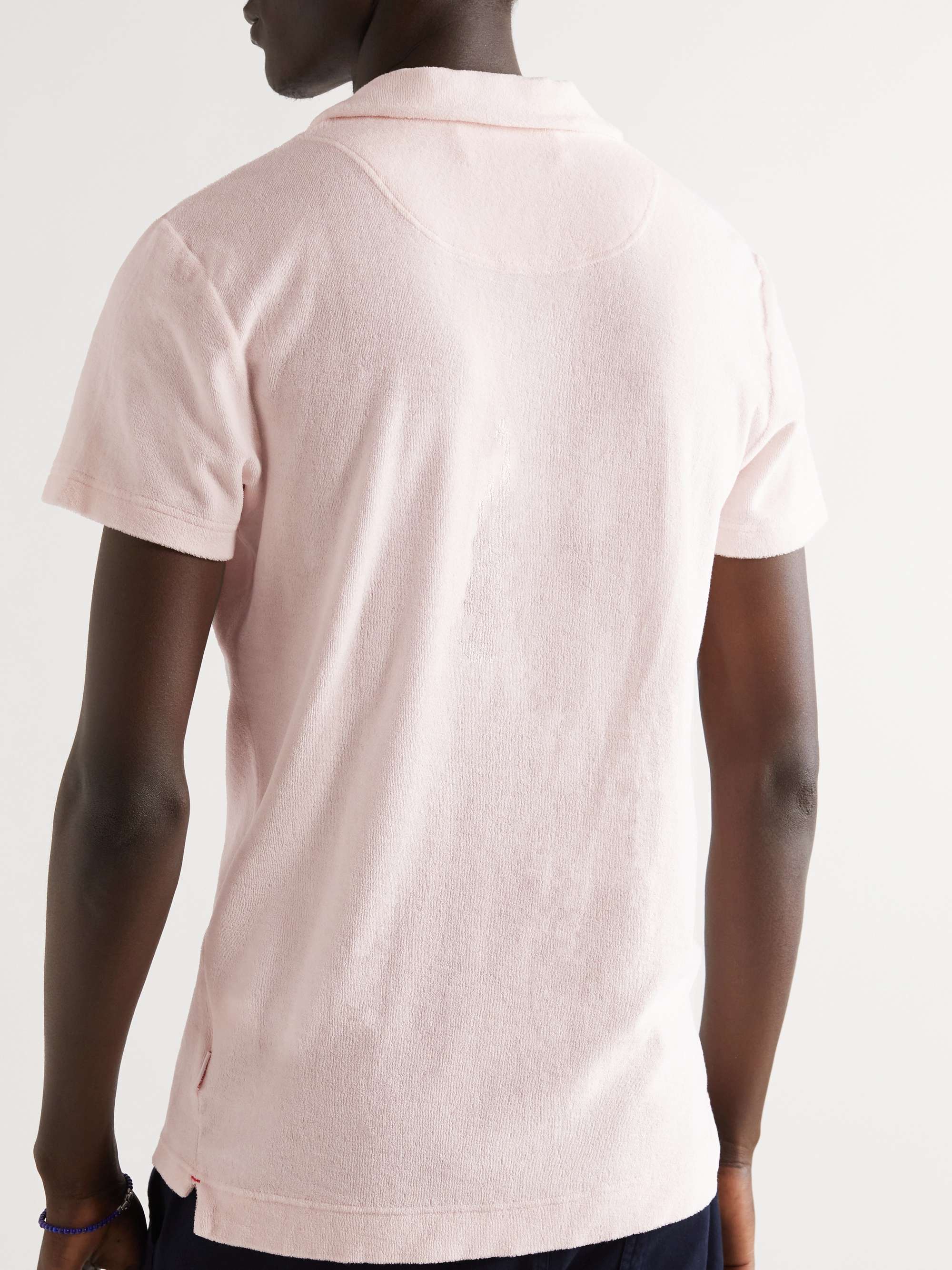 ORLEBAR BROWN Terry Cotton-Terry Polo Shirt