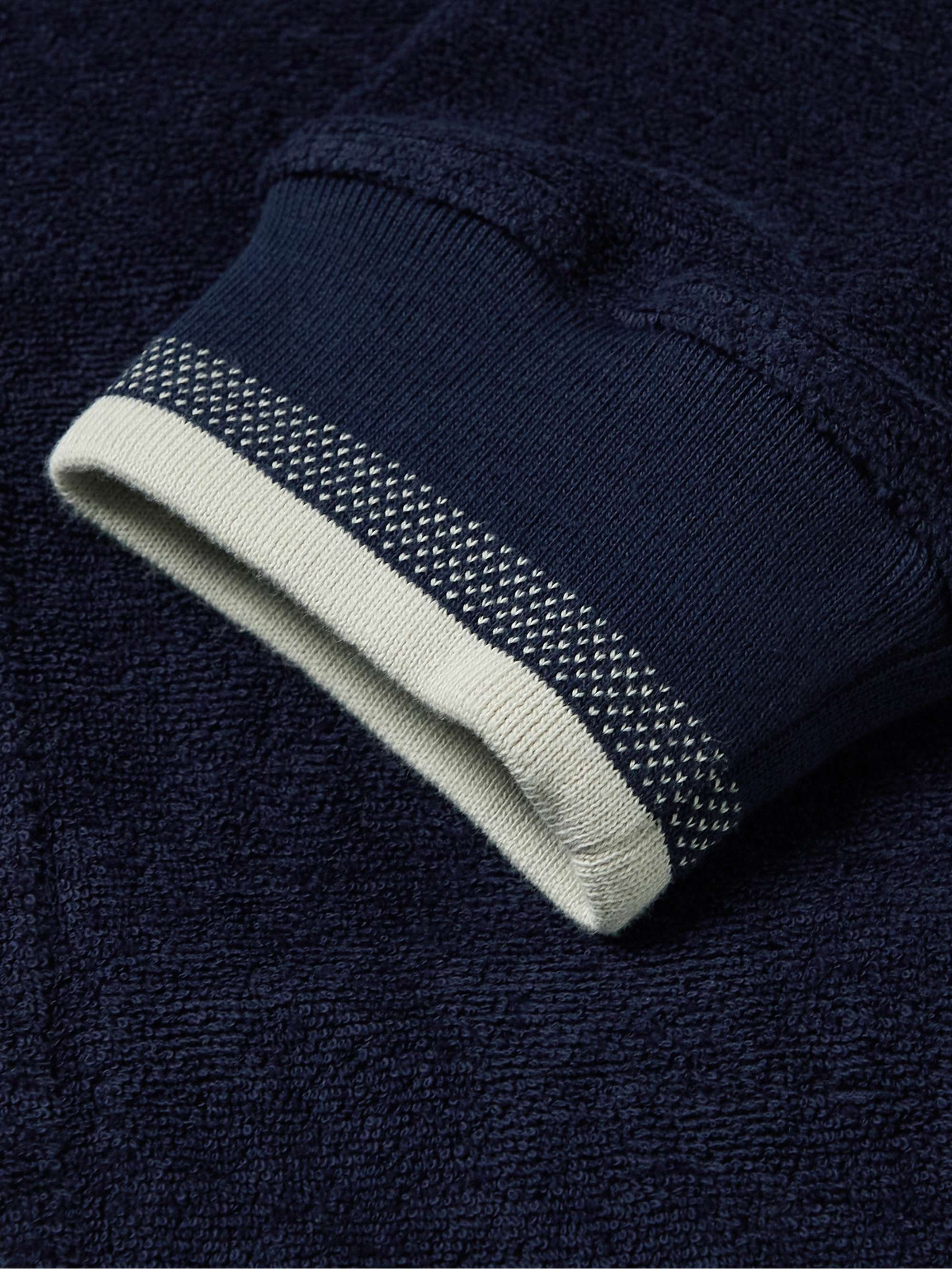ORLEBAR BROWN Egerton Cotton-Terry Zip-Up Cardigan