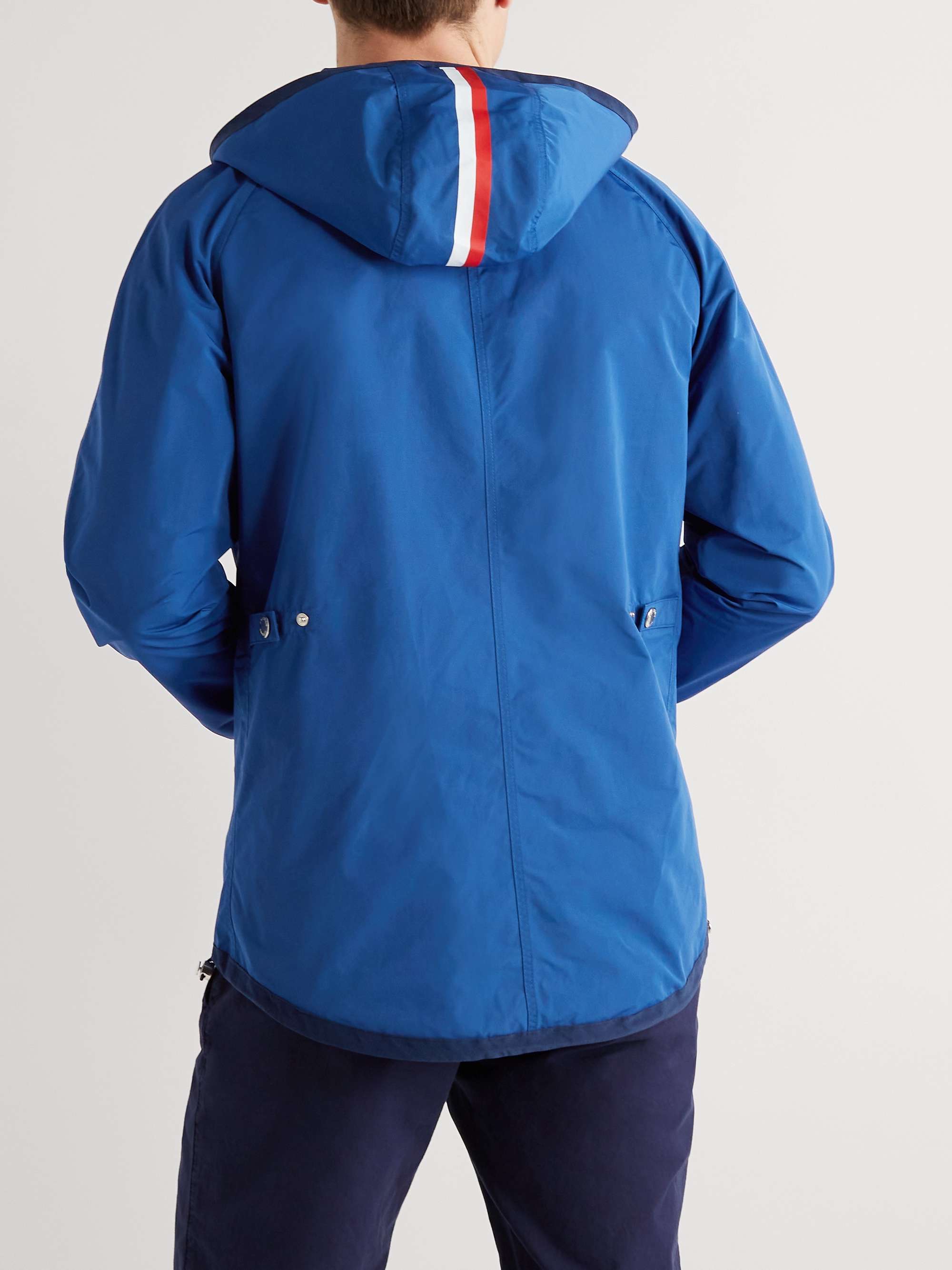 ORLEBAR BROWN Rush Striped Shell Hooded Jacket