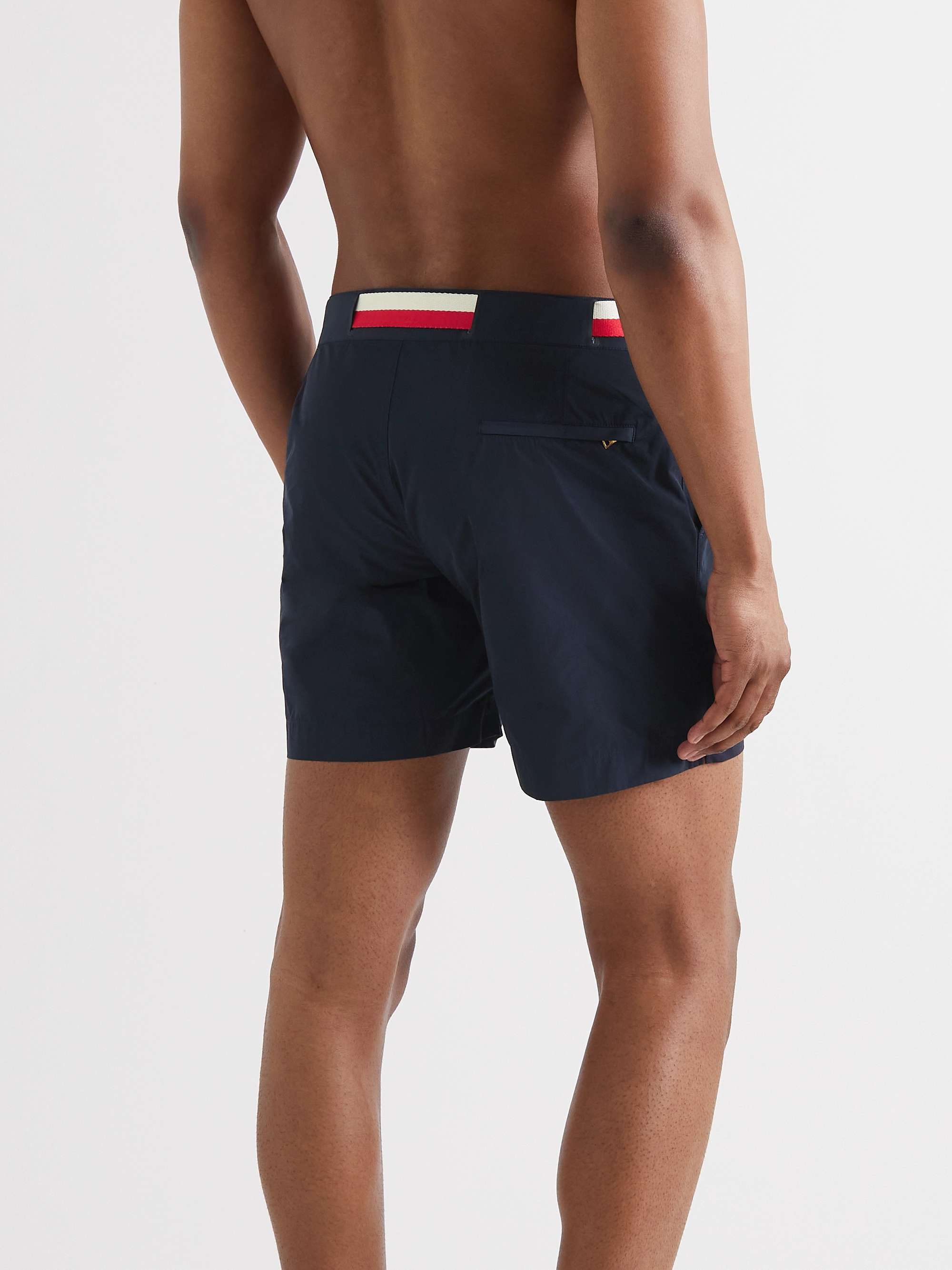 ORLEBAR BROWN Bulldog Mid-Length Belted Swim Shorts