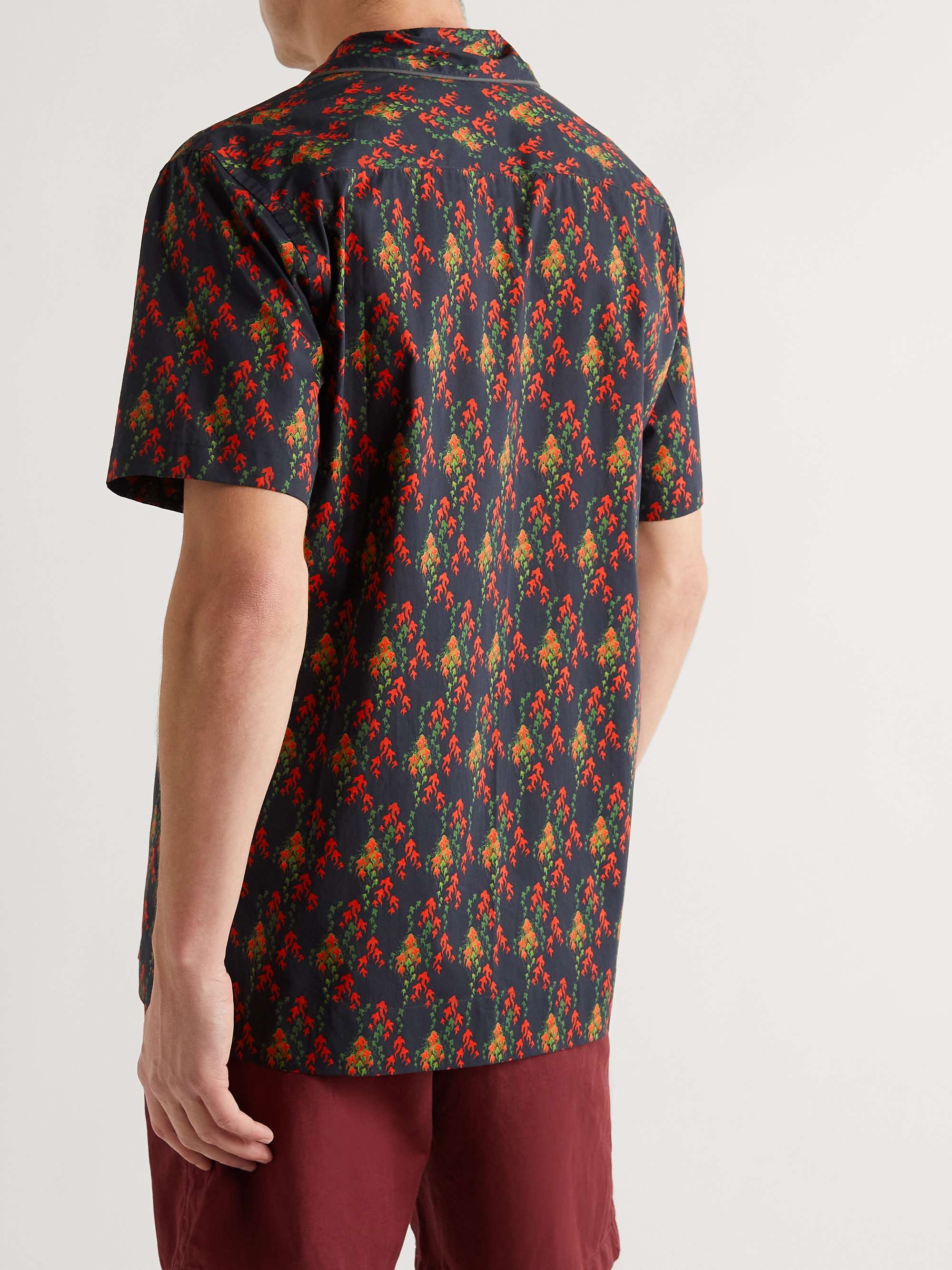 ORLEBAR BROWN Camp-Collar Printed Cotton Shirt
