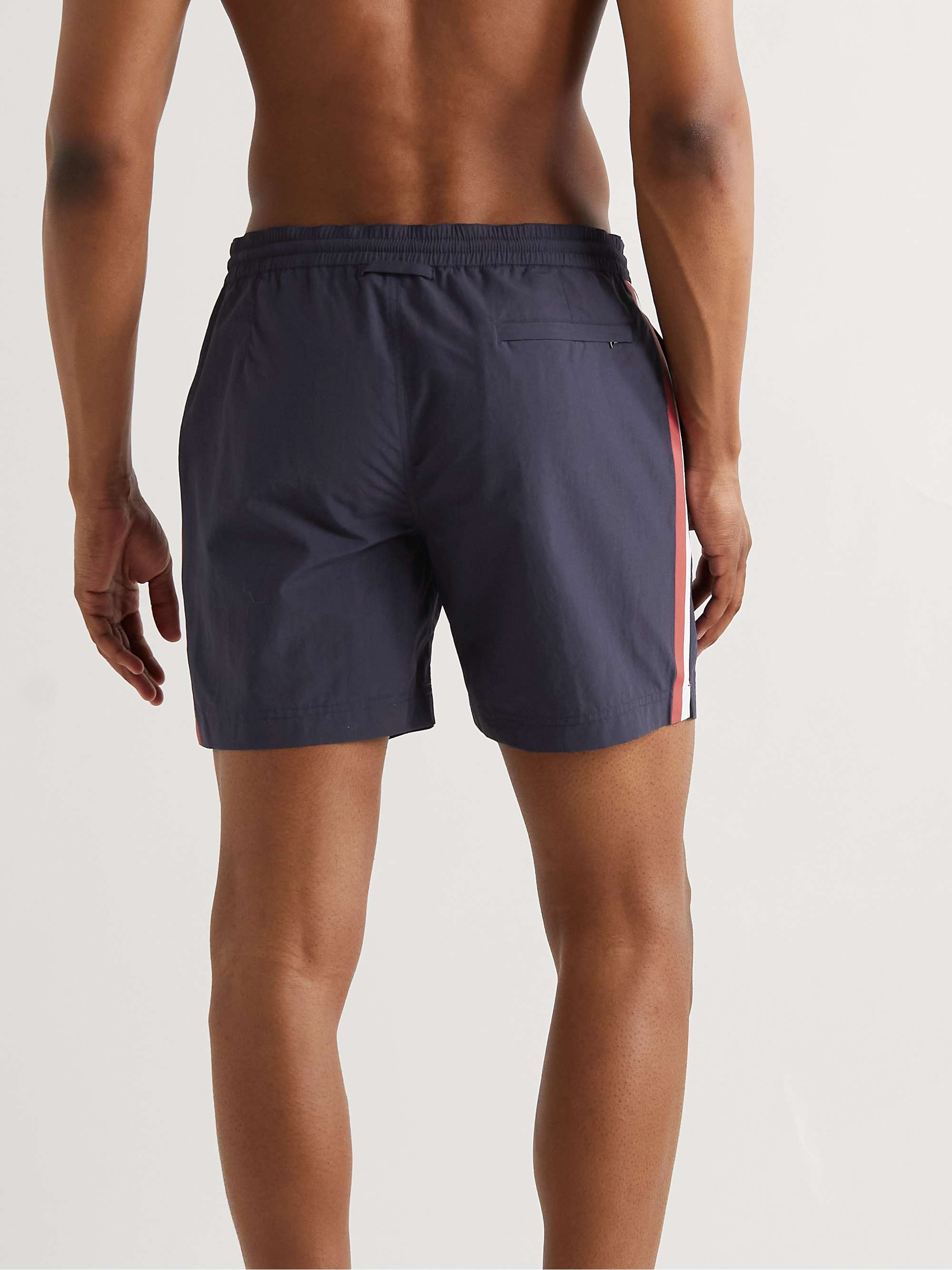 ORLEBAR BROWN Standard Striped Mid-Length Swim Shorts
