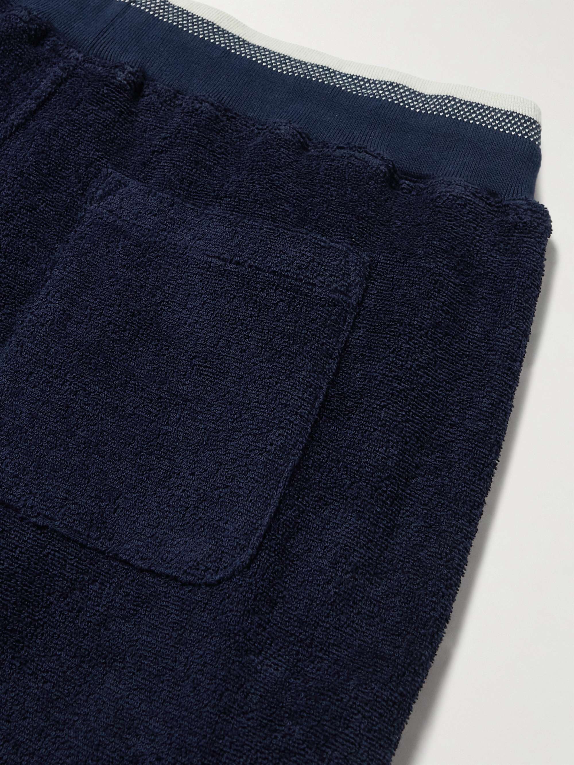 ORLEBAR BROWN Beagi Slim-Fit Tapered Cotton-Terry Sweatpants